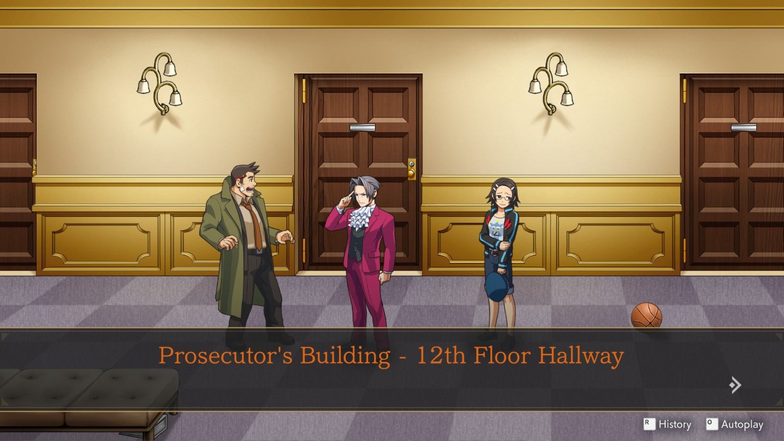 Прохождение Turnabout Visitor — Расследования Ace Attorney: Майлз Эджворт