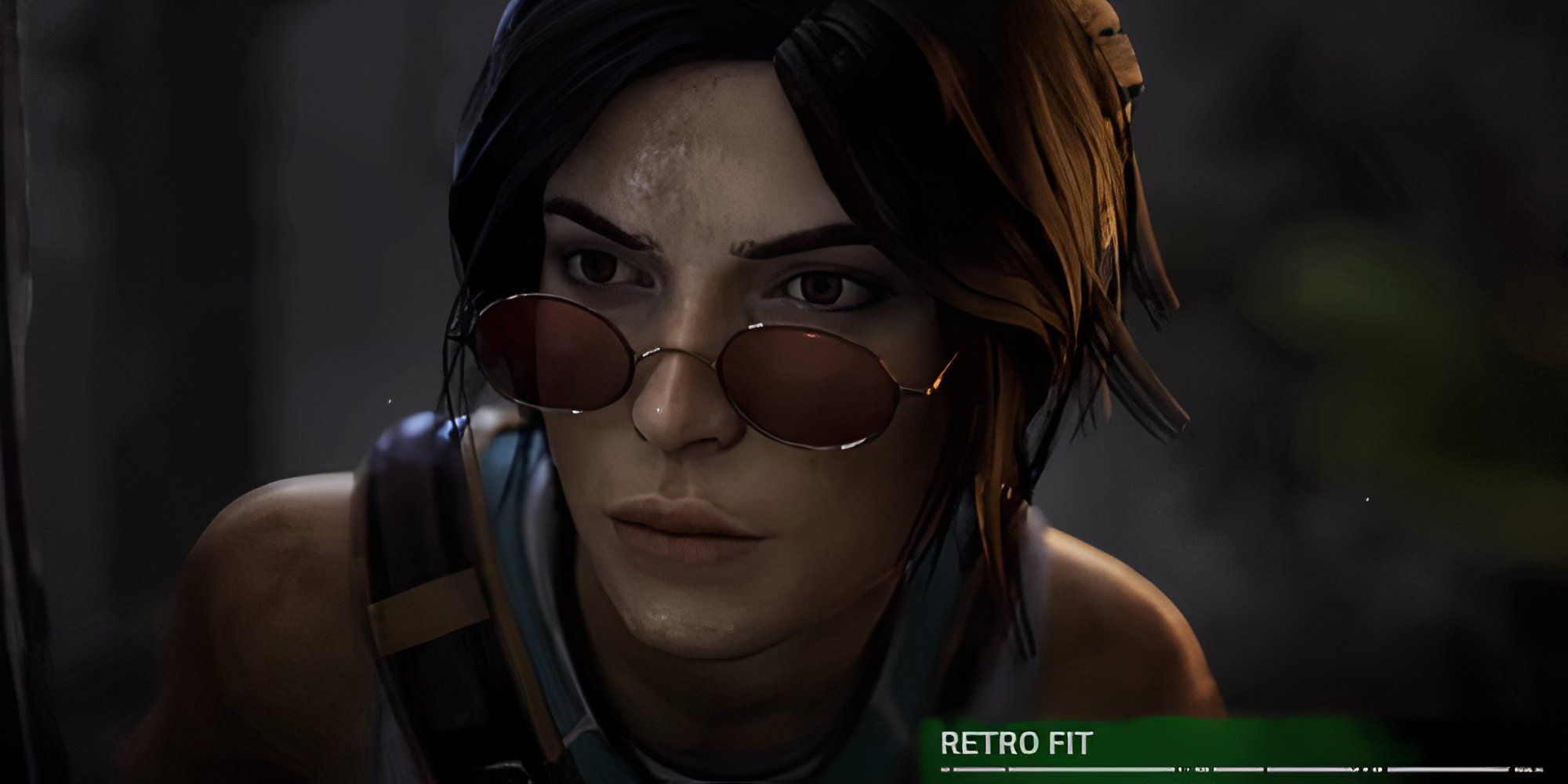 lara croft dead by daylight retro fit closeup