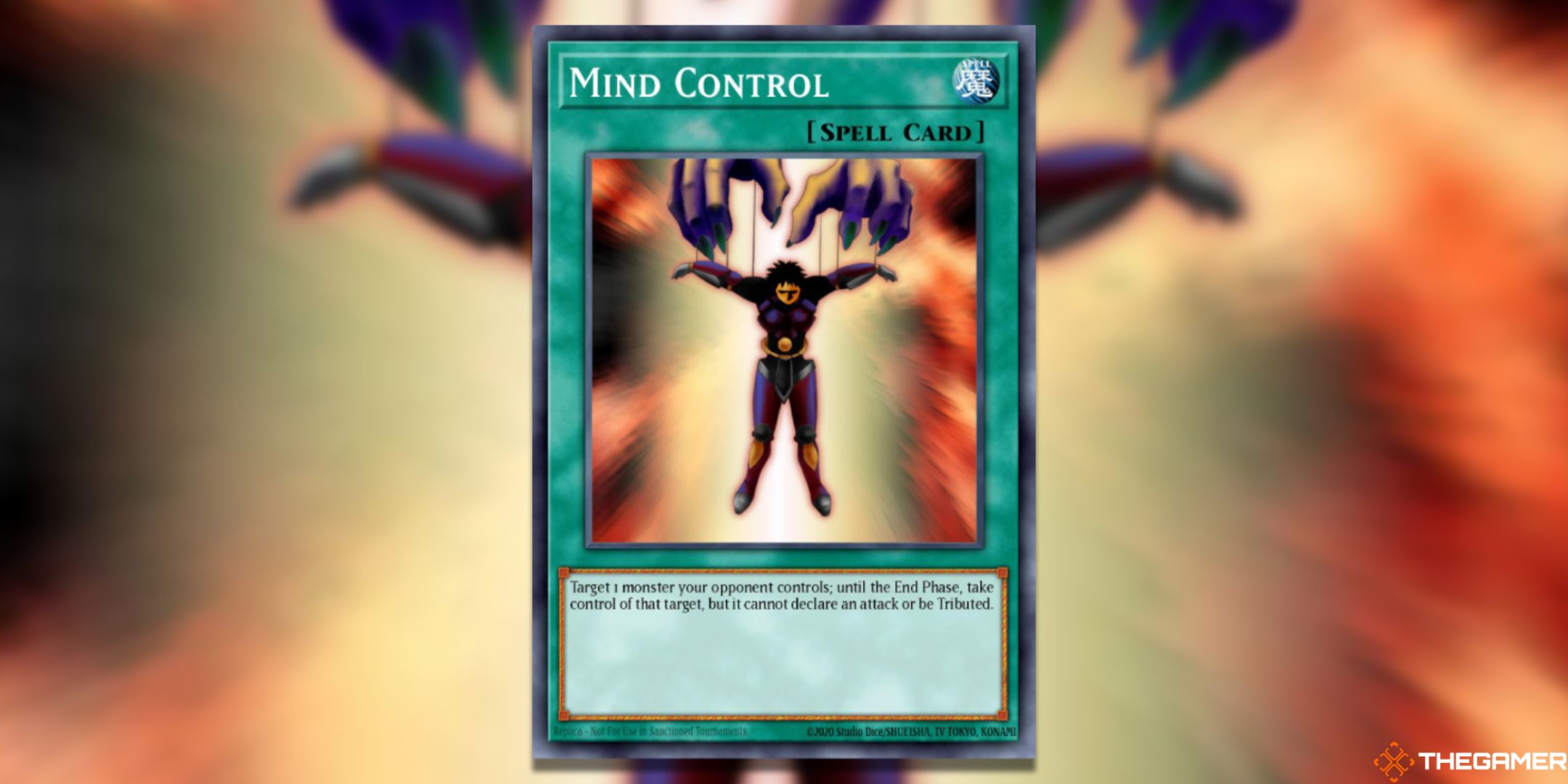 Mind Control Yu-Gi-Oh! Card Art.