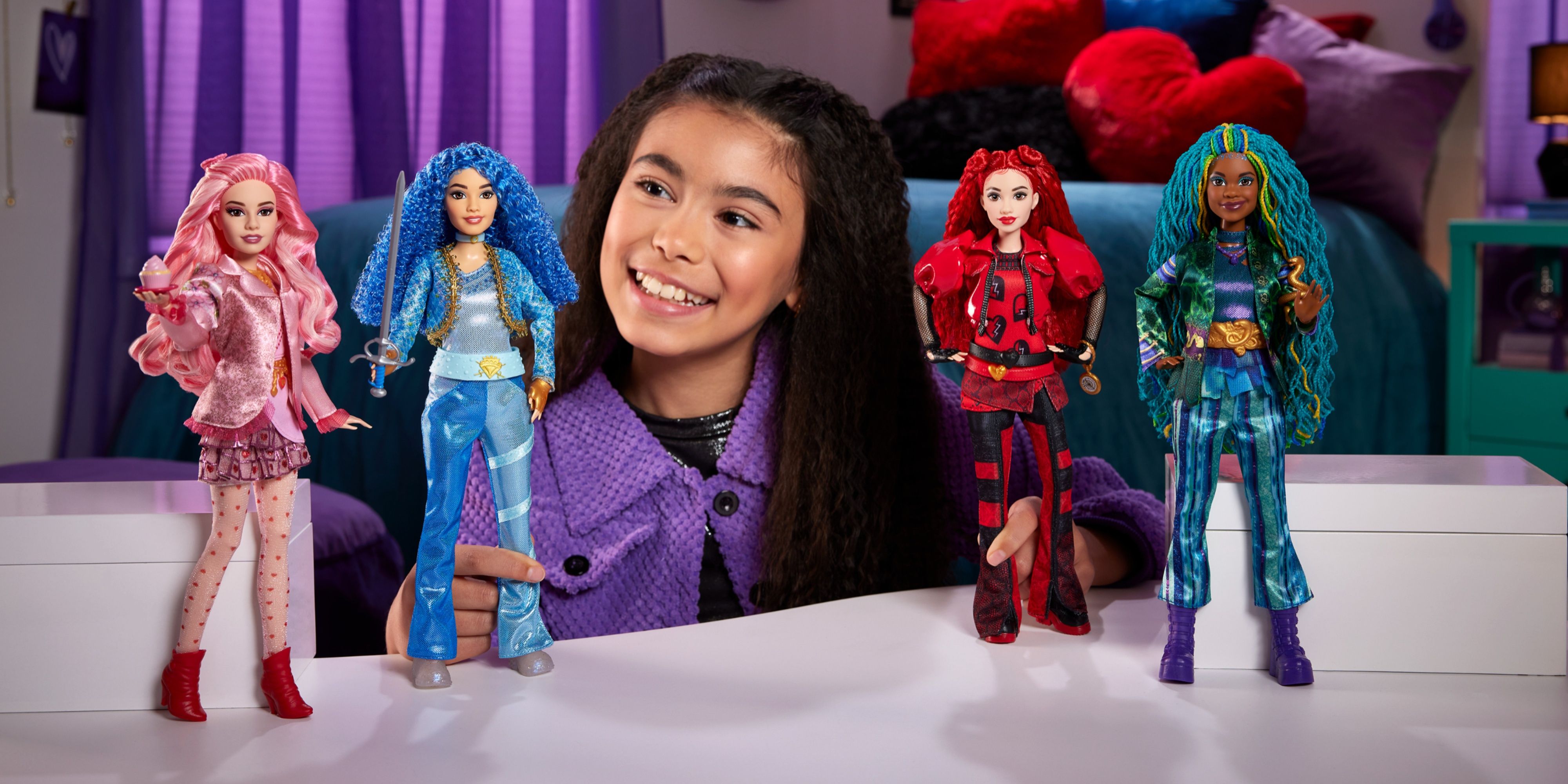 disney descendants the rise of red mattel doll collection