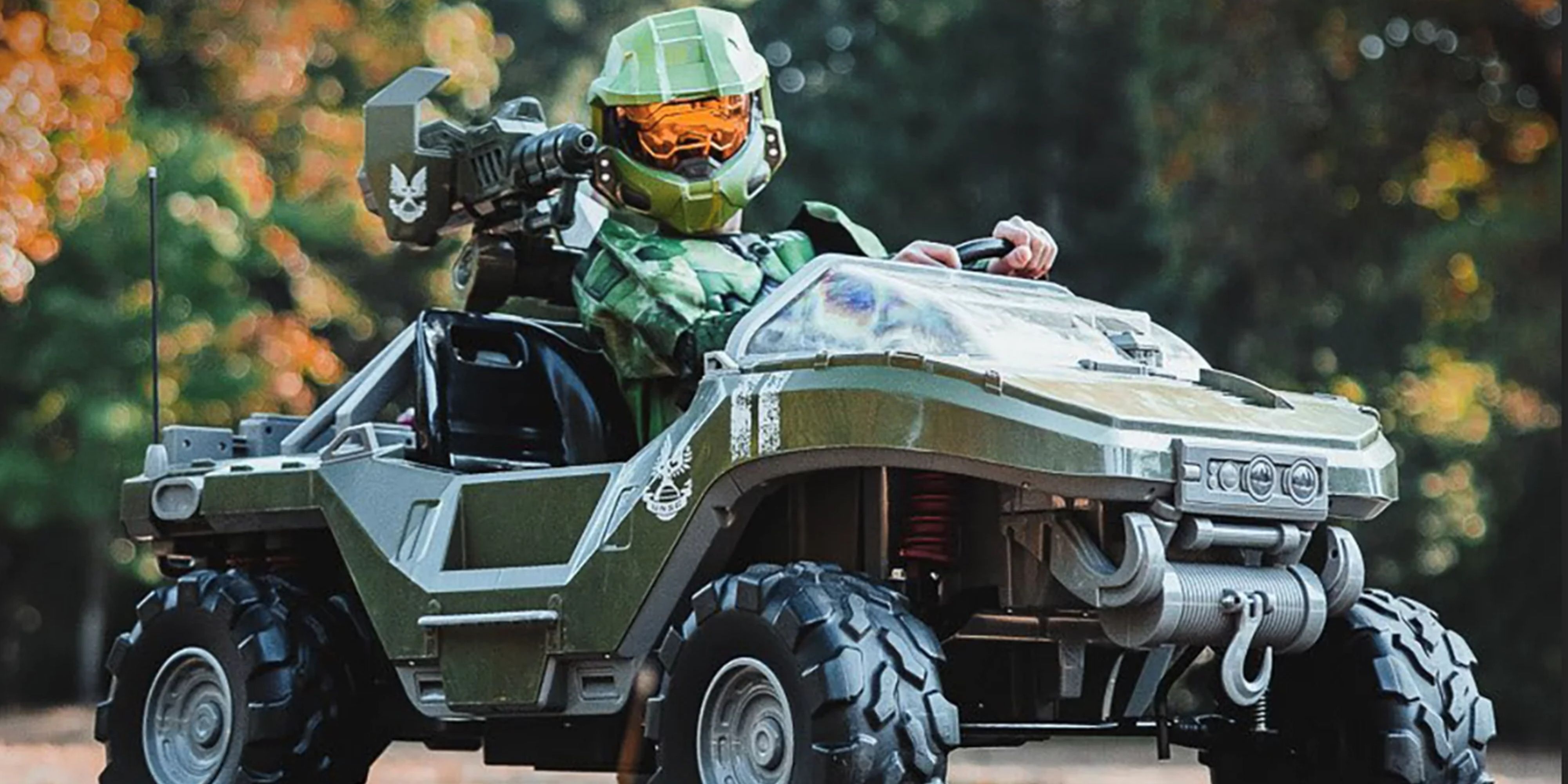 Halo's RideOn Warthog With Laser Tag Accessories Is More Than 100 At