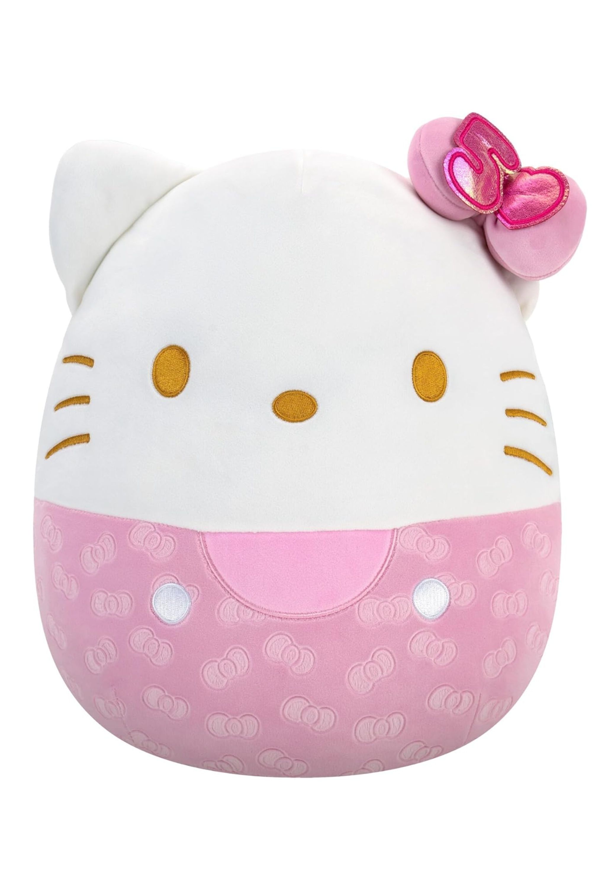 50th Anniversary Pink Embossed Hello Kitty squishmallow