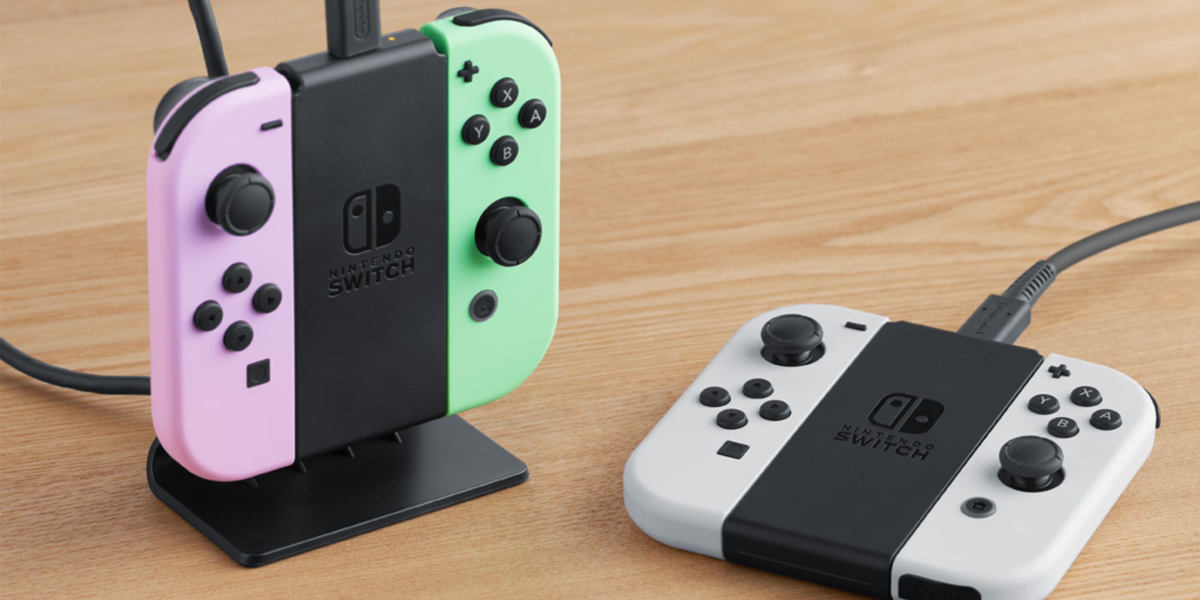 Nintendo представляет подставку для зарядки Joy-Con с двусторонним переключателем, релиз которой запланирован на октябрь 2024 г.