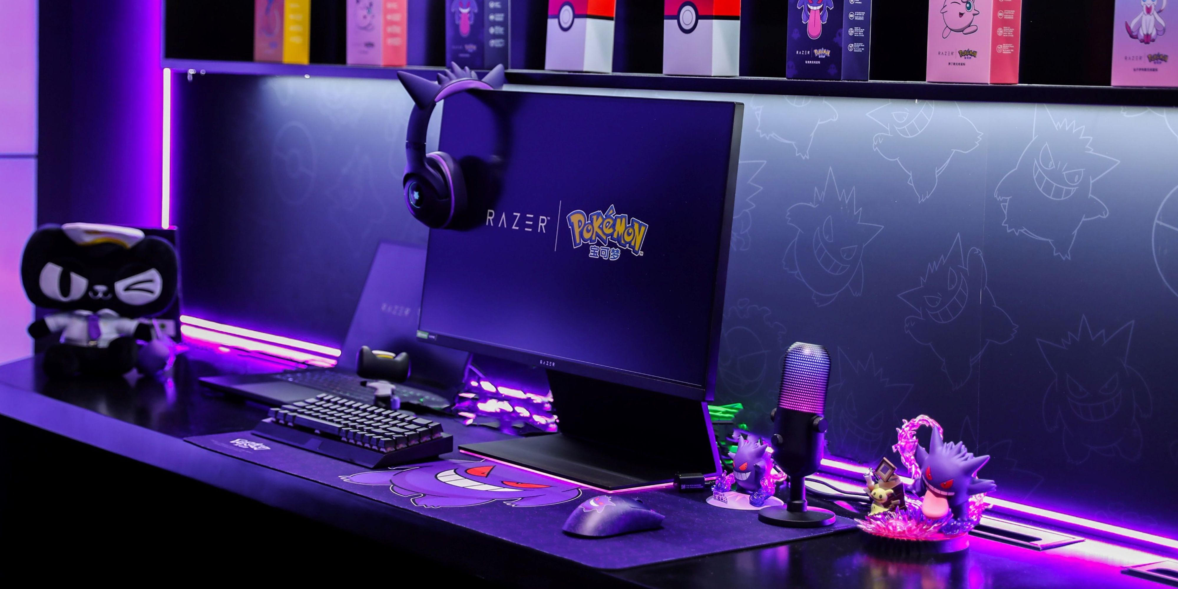 Pokemon объединилась с Razer для создания новой линейки аксессуаров Gengar для ПК