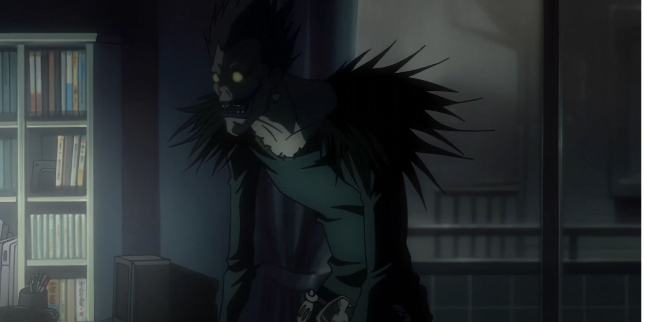 Ryuk in the Shadows from the Death Note Anime