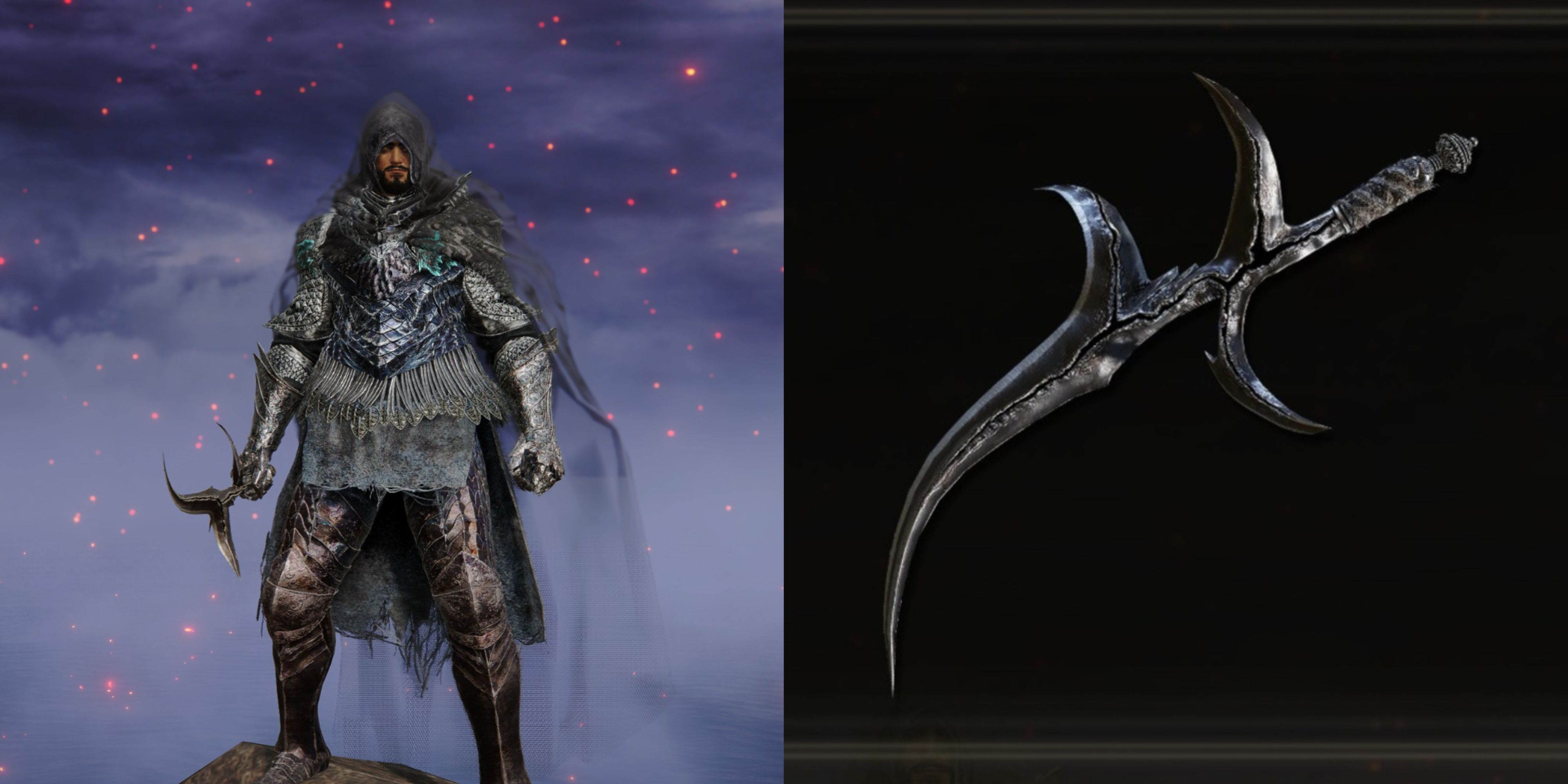 Elden Ring Tarnished holding the Black Knife.