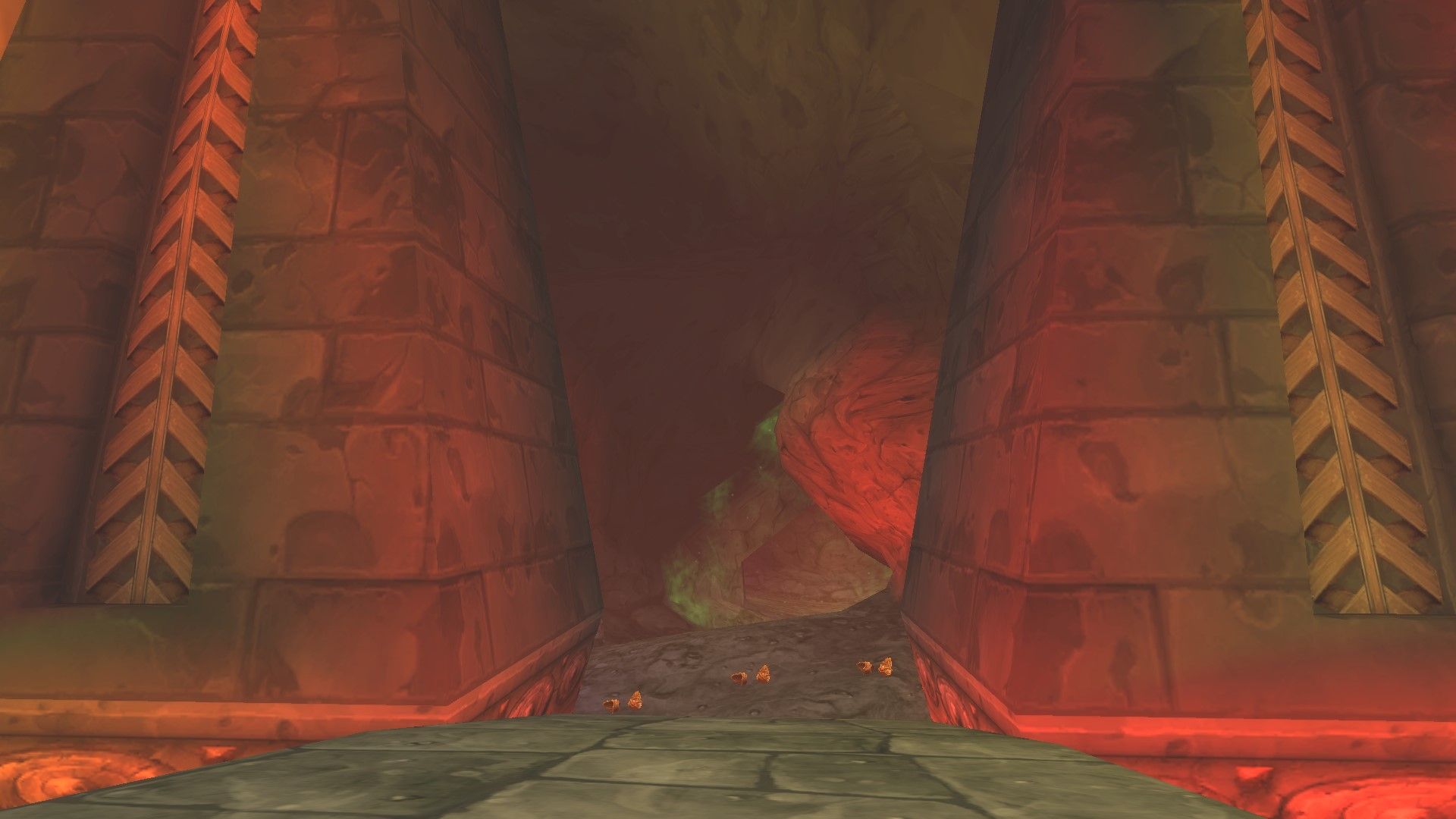 the entrance to molten core within the blackrock depths entrance.