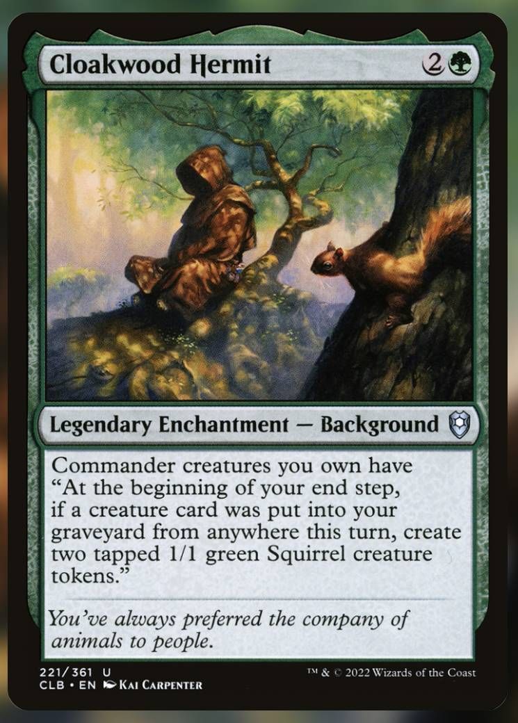 Руководство по колоде Bloomburrow Squirreled Away Commander - MTG