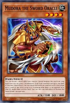 Mudora the Sword Oracle card