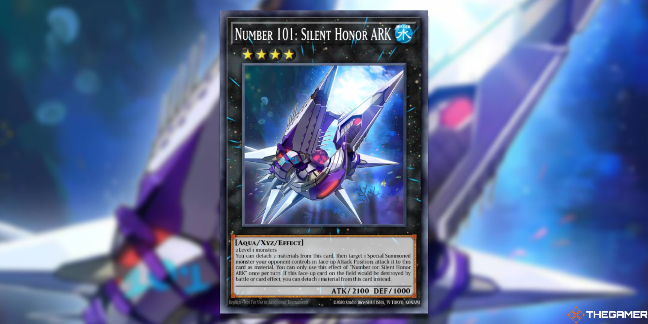 Number 101_Silent Honor Ark Yu-Gi-Oh! Card Art.