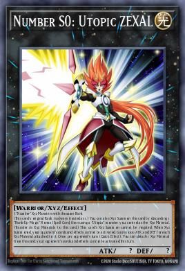 Number S0 Utopic ZEXAL card