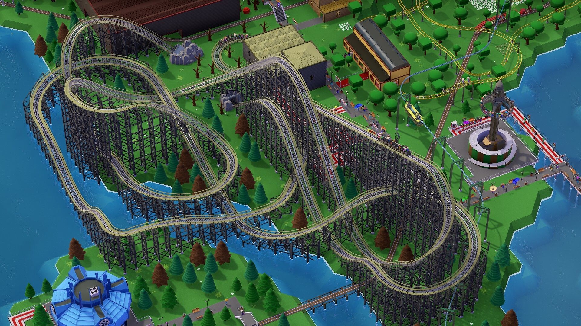 Не спите на Parkitect, отличном преемнике RollerCoaster Tycoon