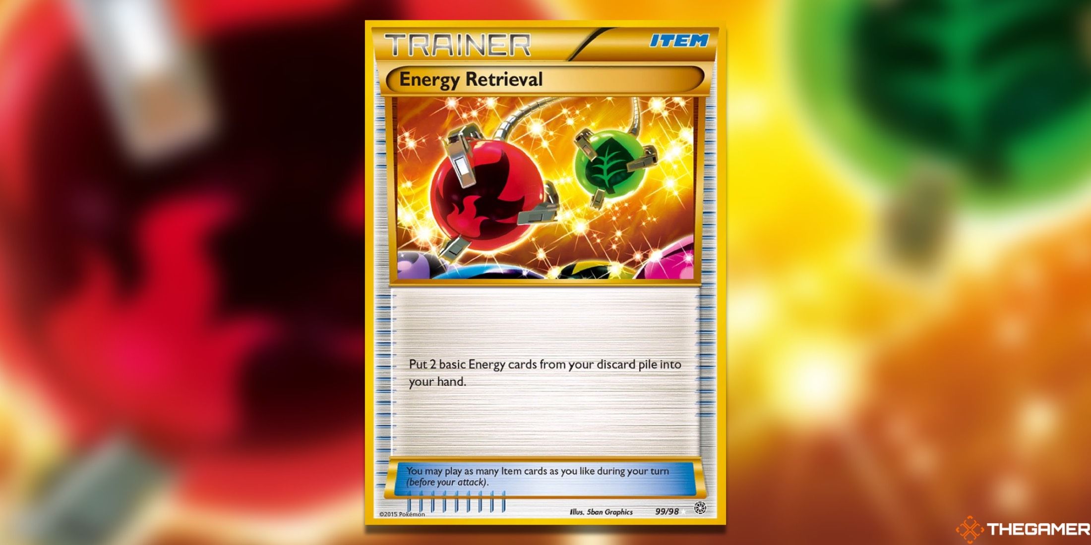 بازیابی انرژی باستانی از Pokemon TCG.