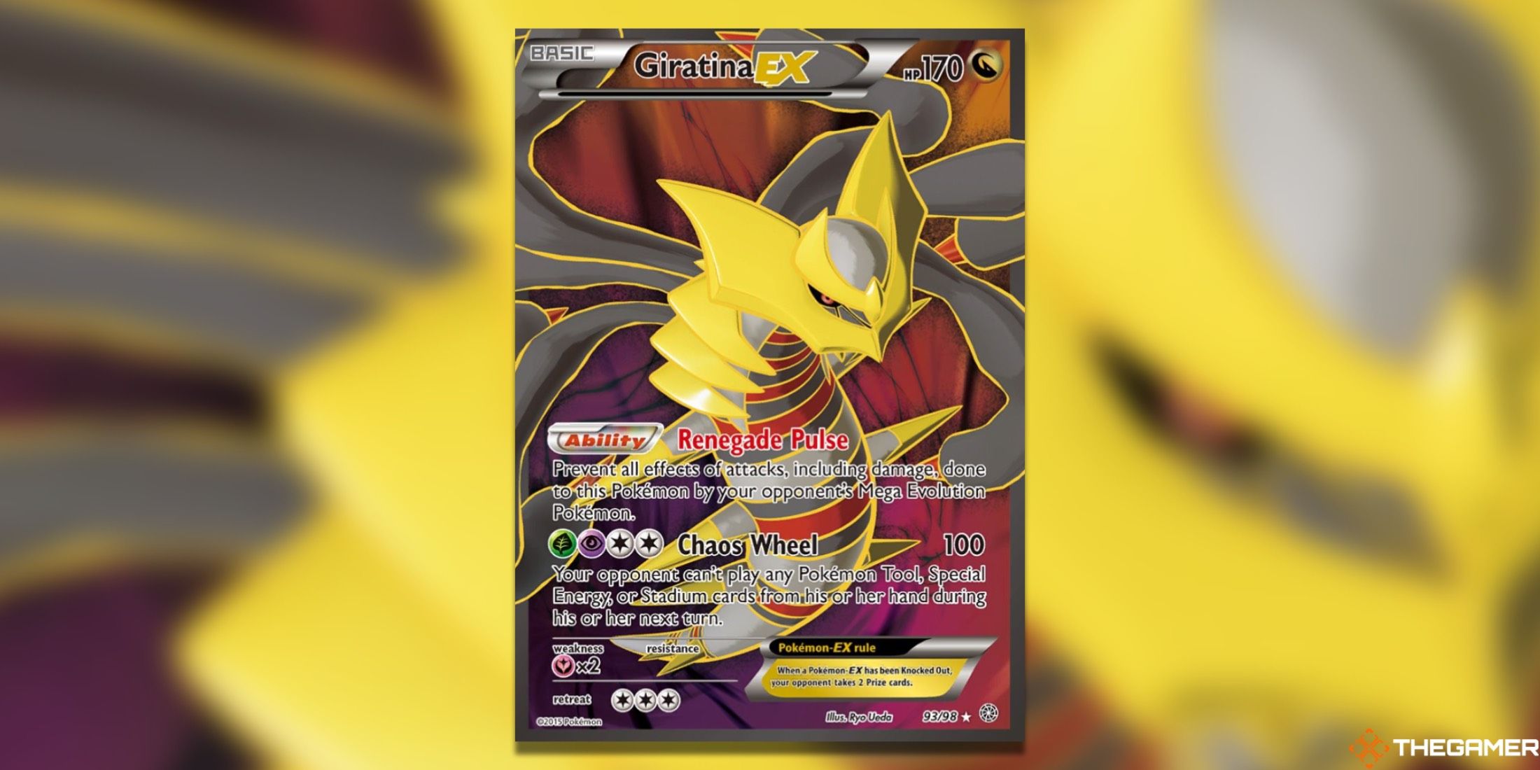 Ancient Origins Giratina EX از Pokemon TCG.