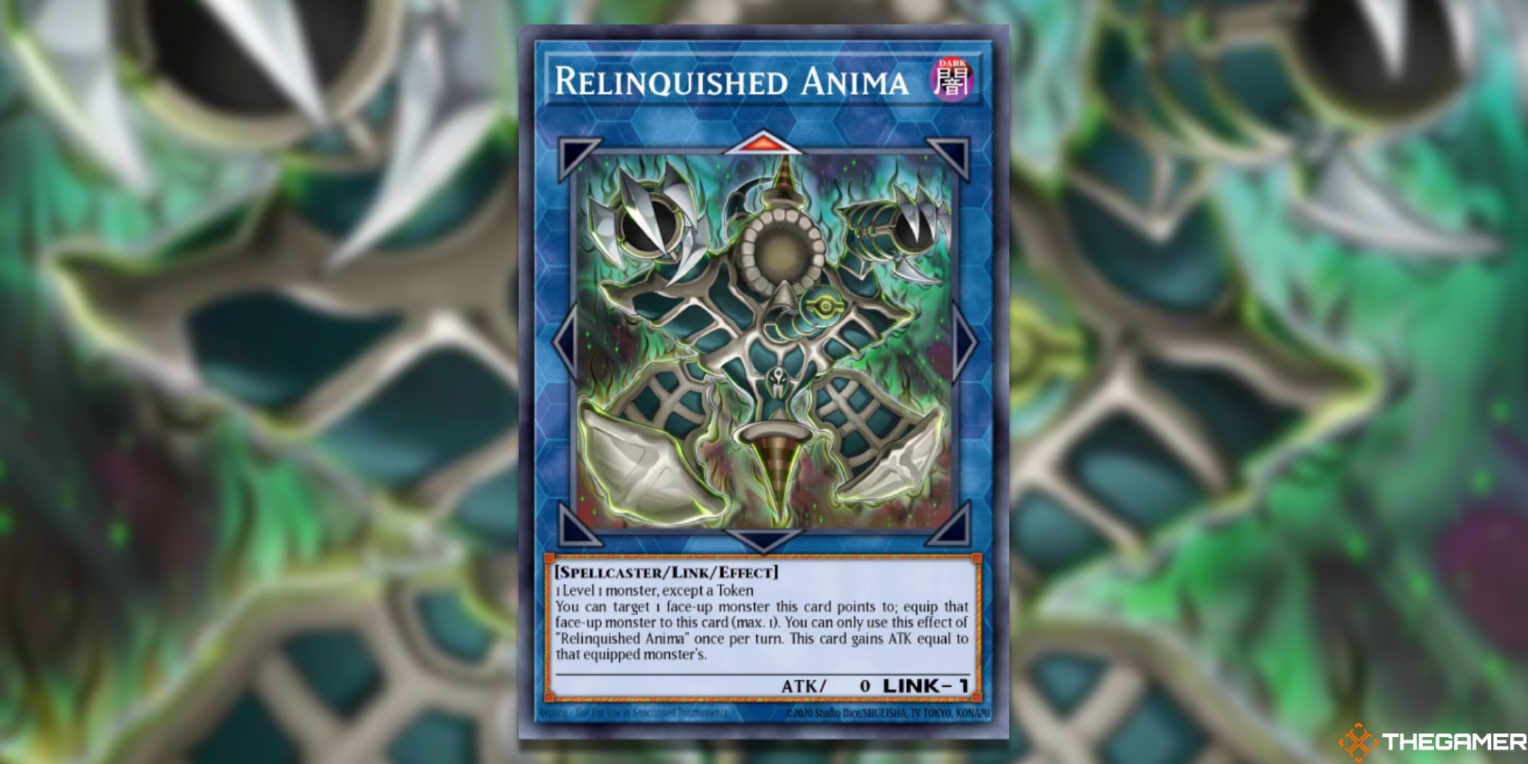 Retired Anima Yu-Gi-Oh! card art.