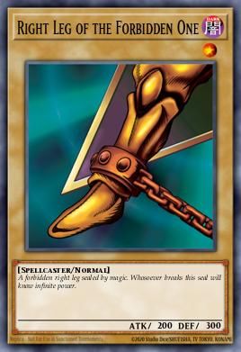 Right Leg of the Forbidden One card