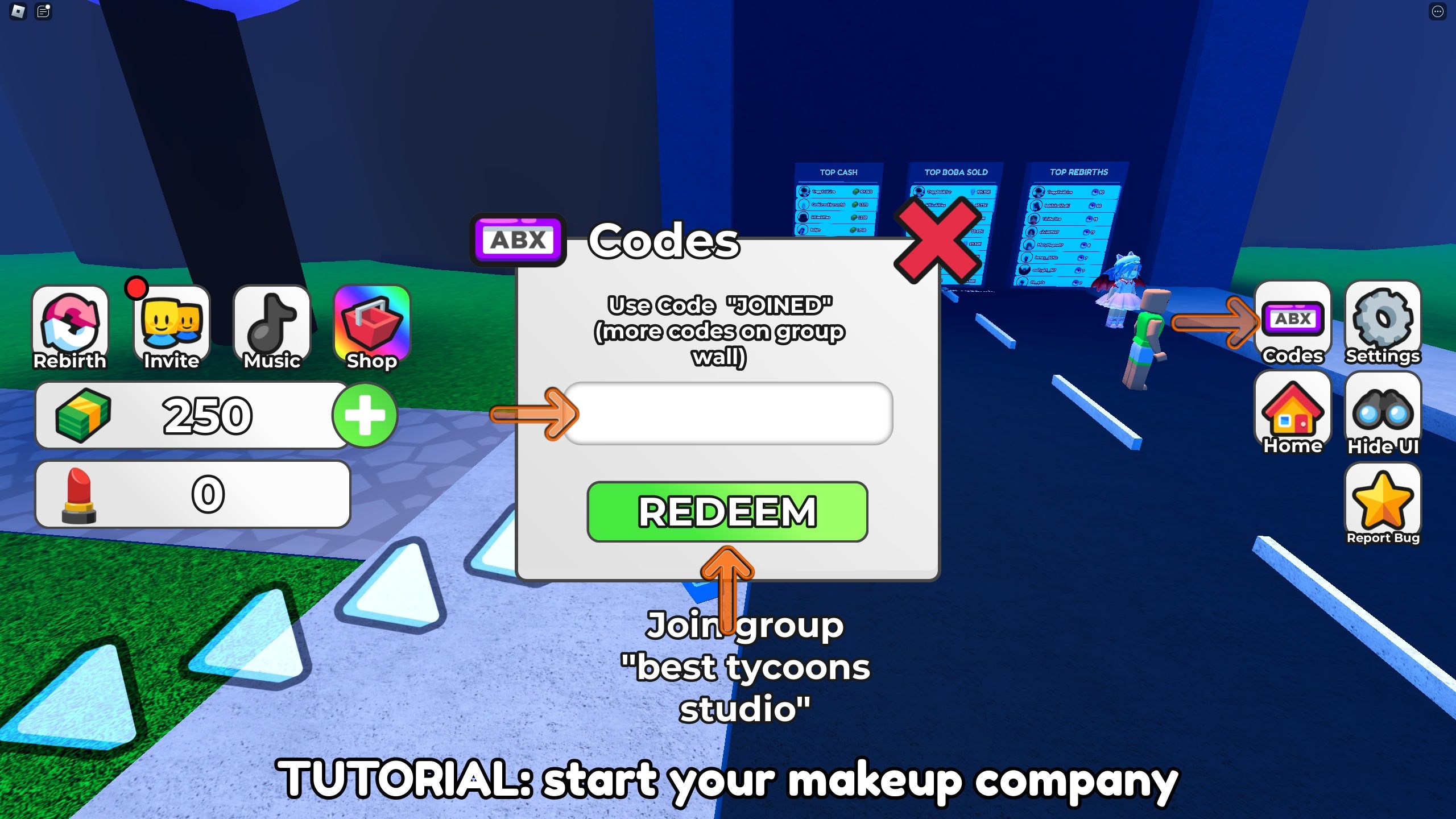 Sell Makeup And Prove Mom Wrong Codes - Roblox