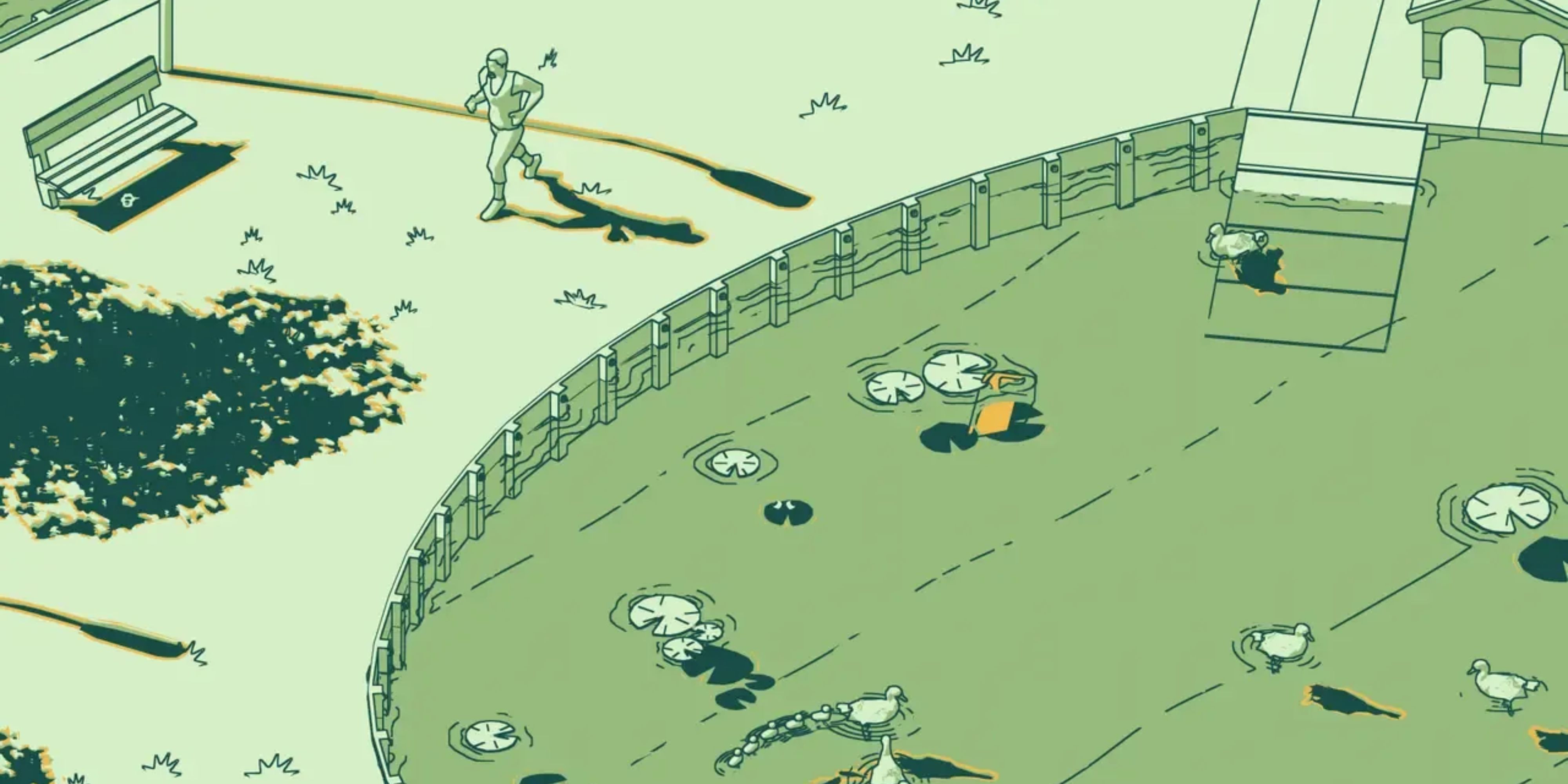 Schim Green Park Scene