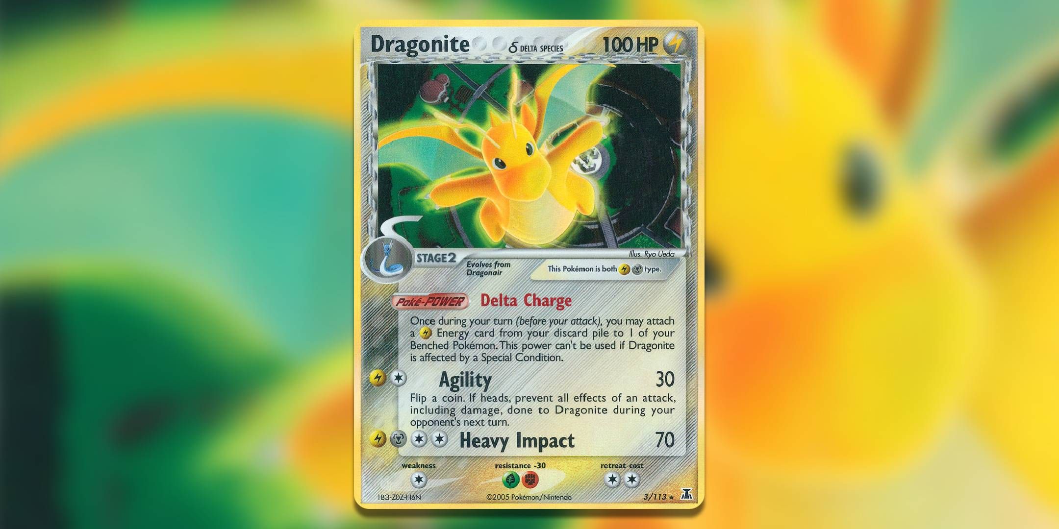 Screenshot of Dragonite Delta Species Pokemon TCG