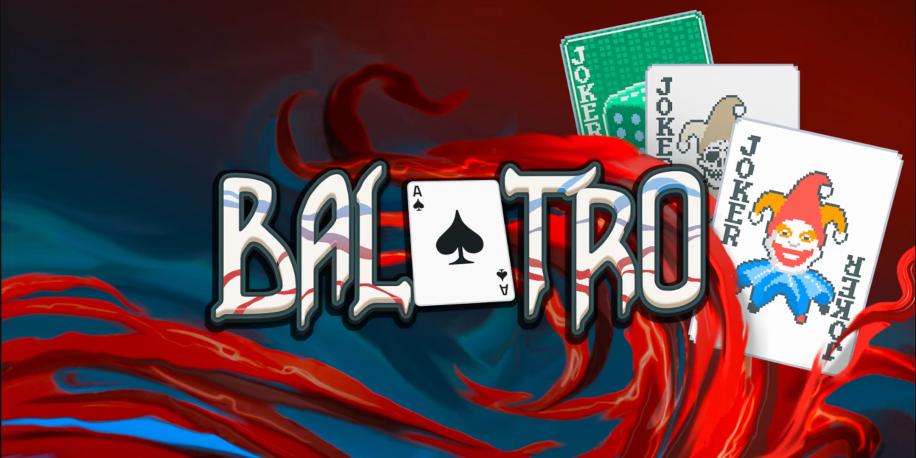 Screenshot of the Balatro Cover Art