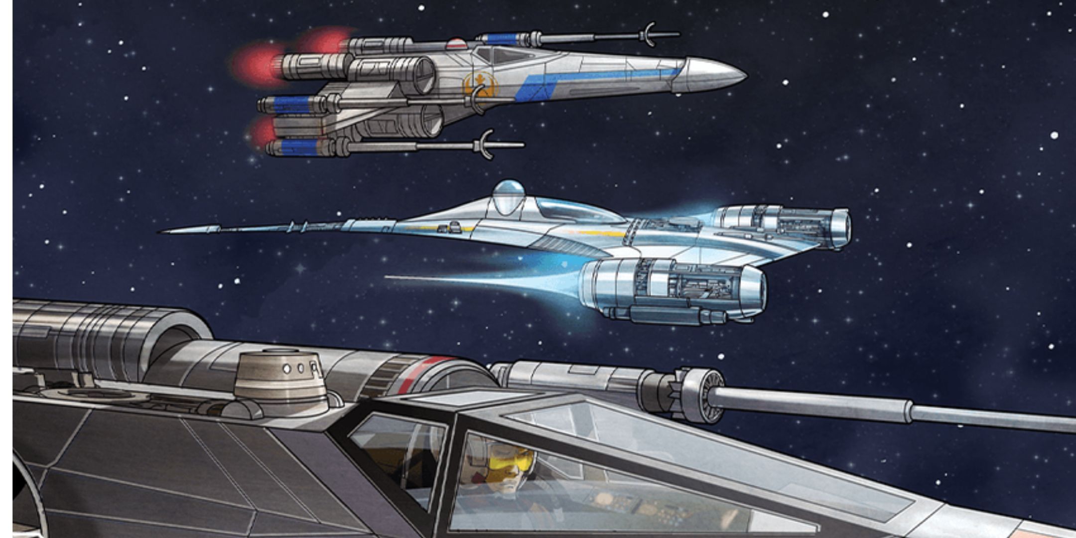 Space units in Star Wars Unlimited (1)