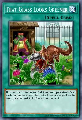 That Grass Looks Greener card