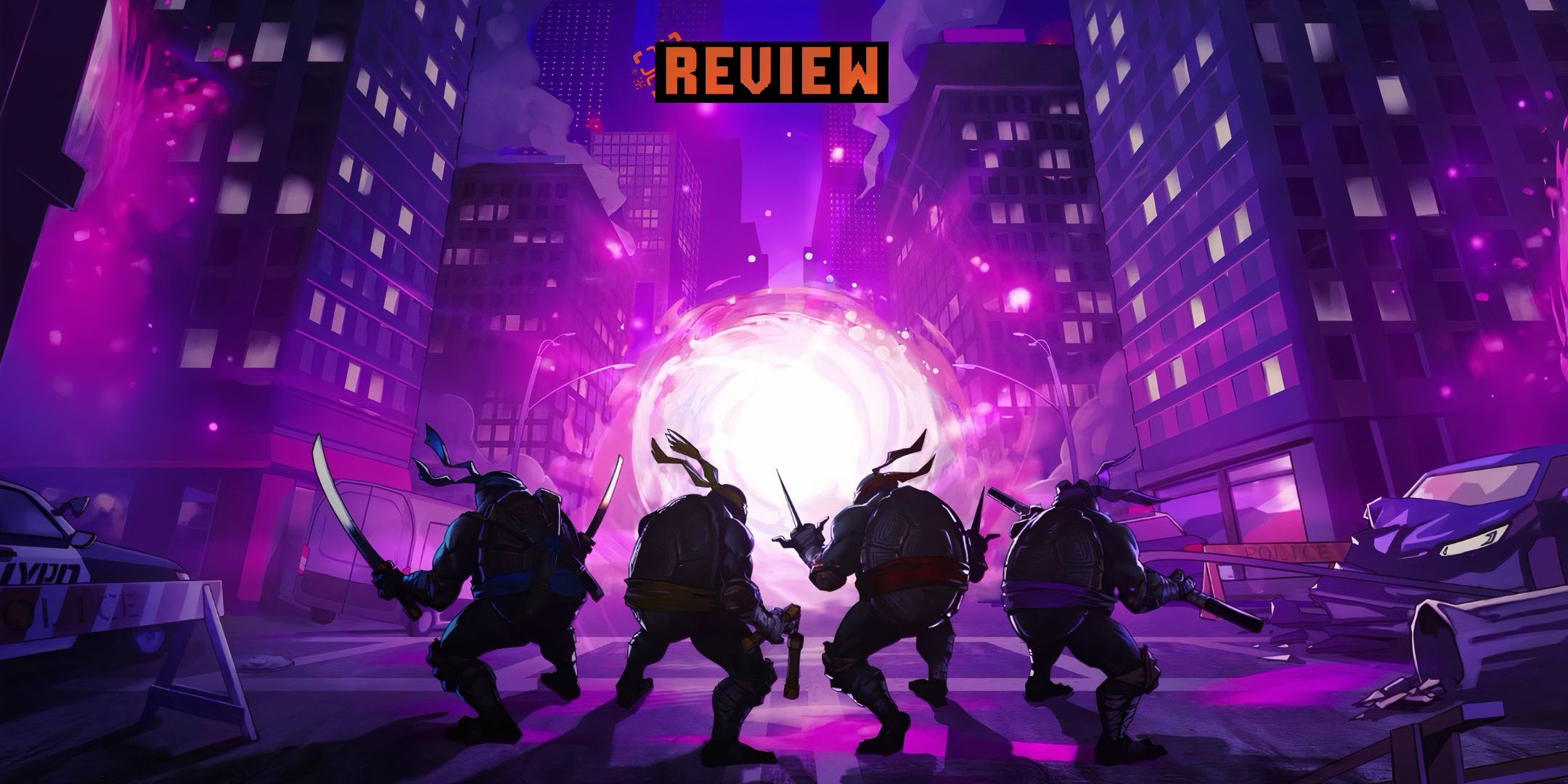 A review card for TMNT: Splintered Fate.