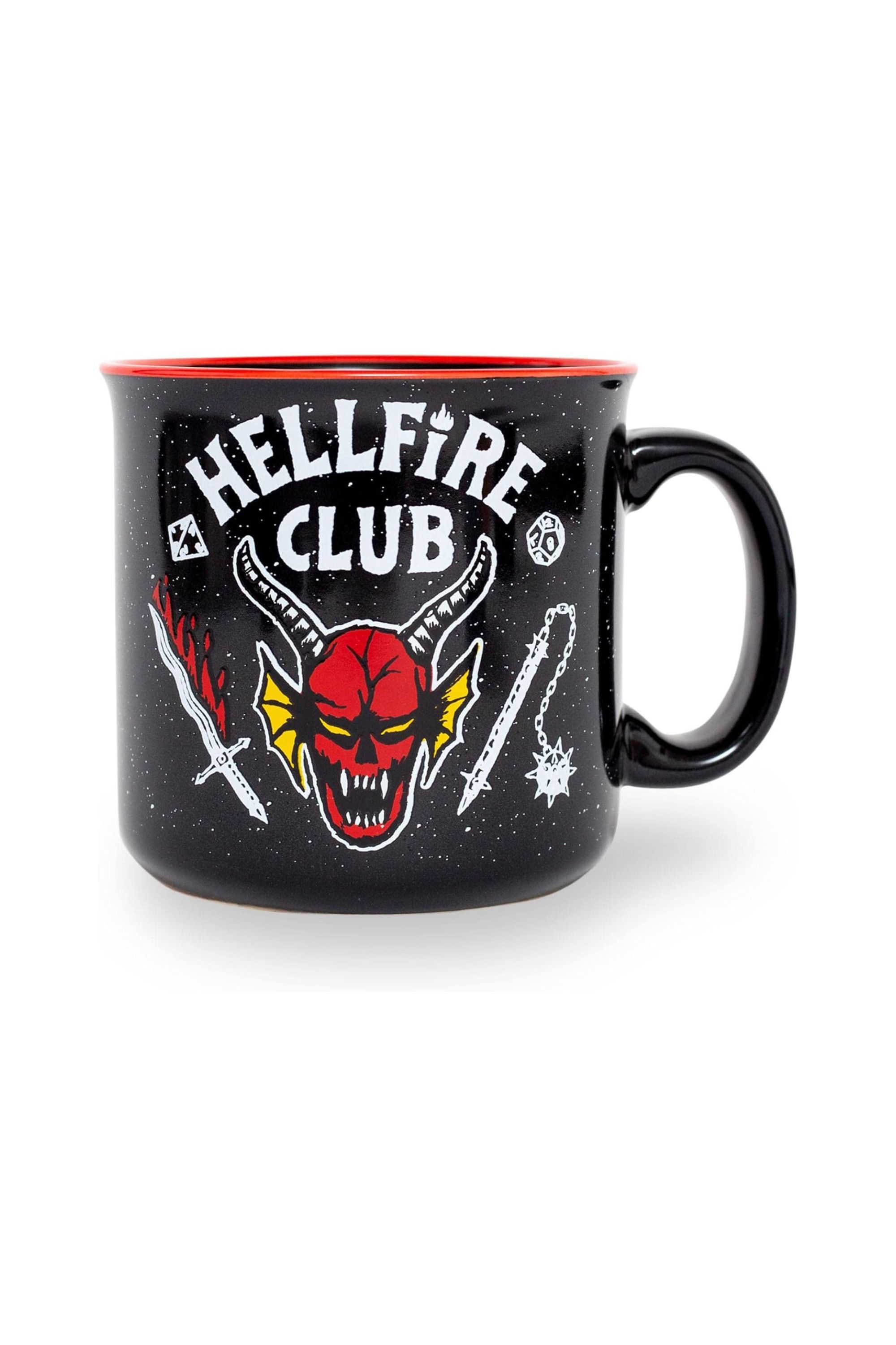 Silver Buffalo Stranger Things Hellfire Club Mug