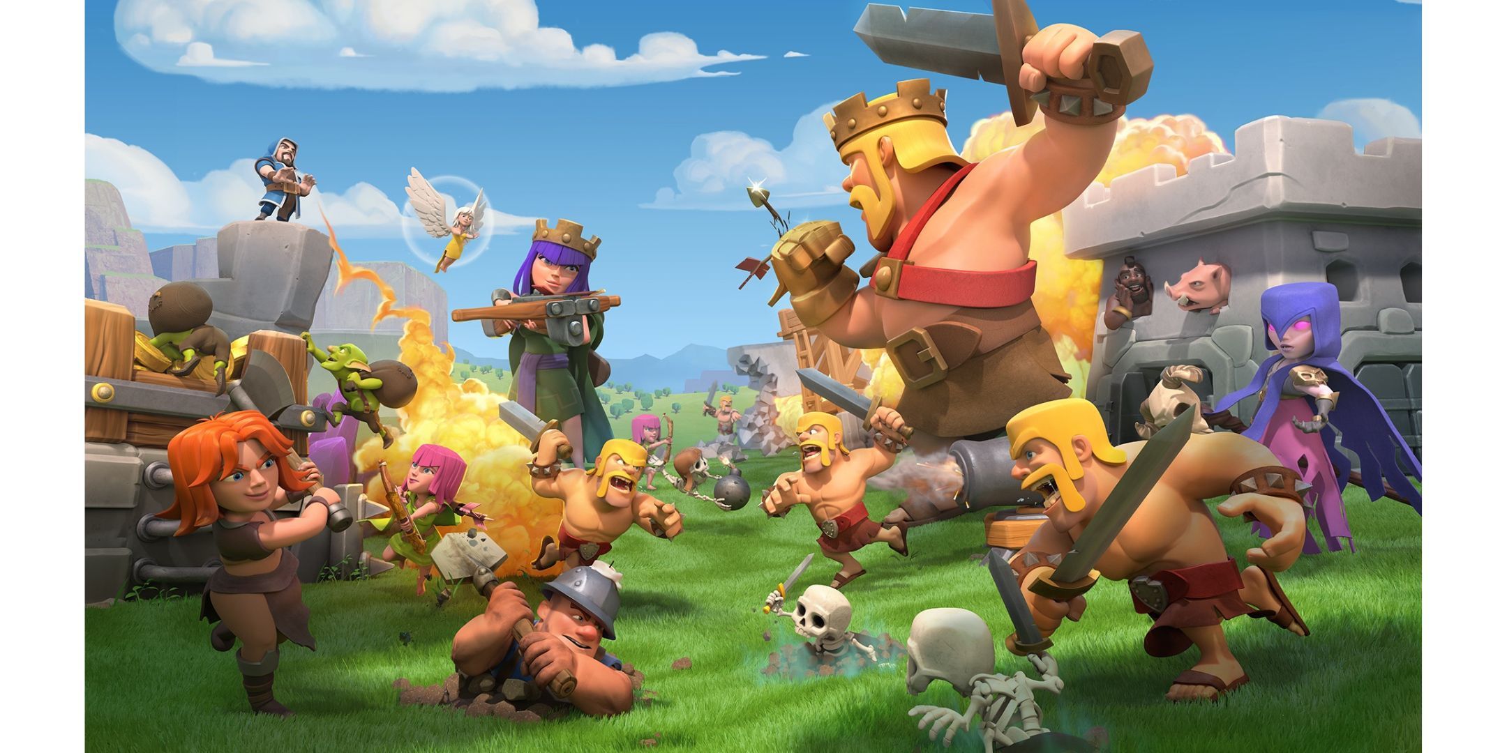 Clash of Clans battle