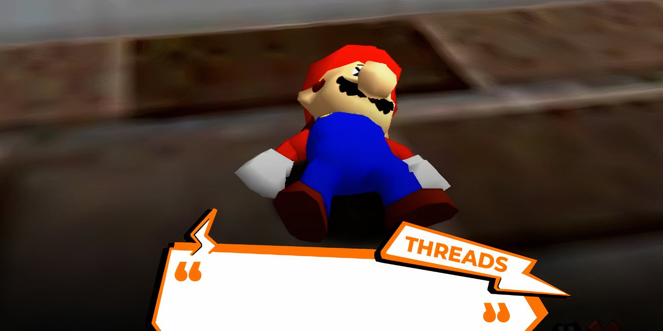 Was the N64 a disappointment Thread (featuring Mario from Mario 64)
