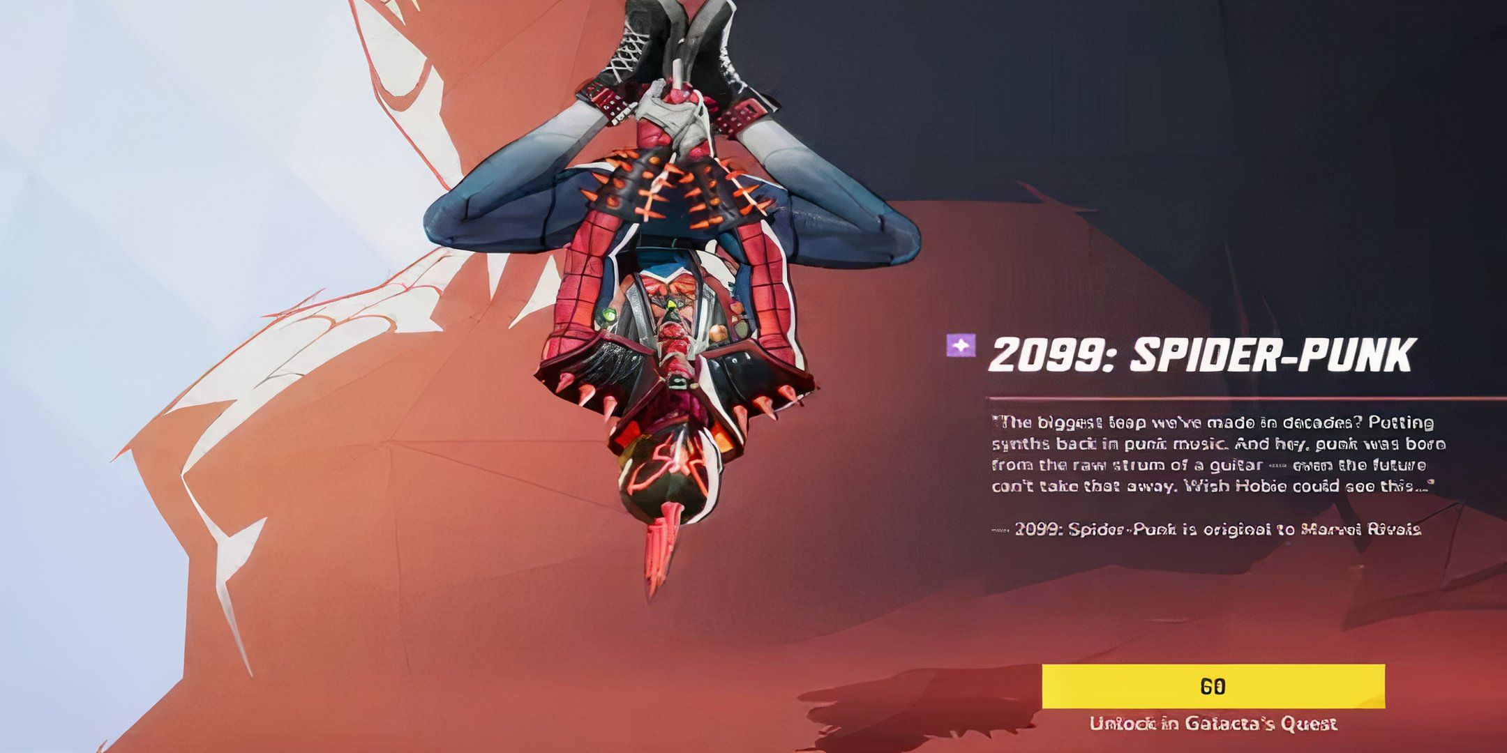 پوست 2099 Spider-Punk در رقبای مارول.