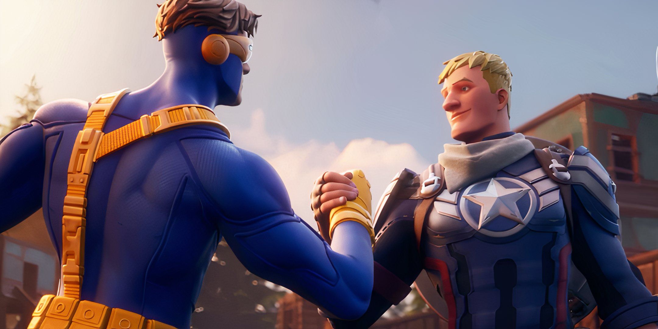 Fortnite 重现了 Marvel VS Capcom 的标志性握手