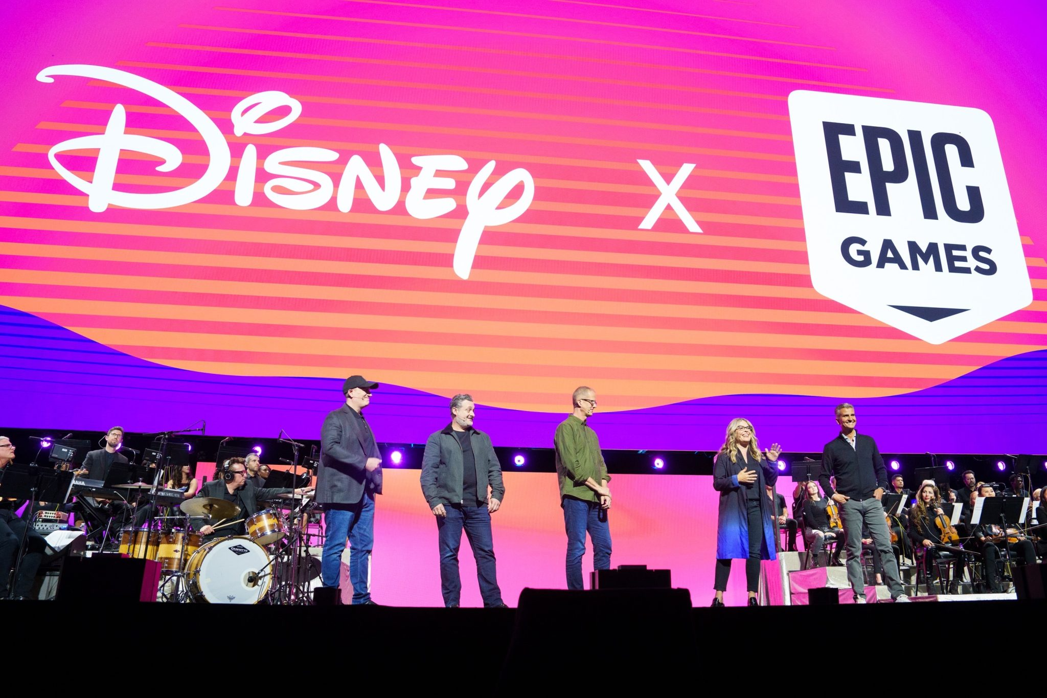 Disney and Epic Games at D23.