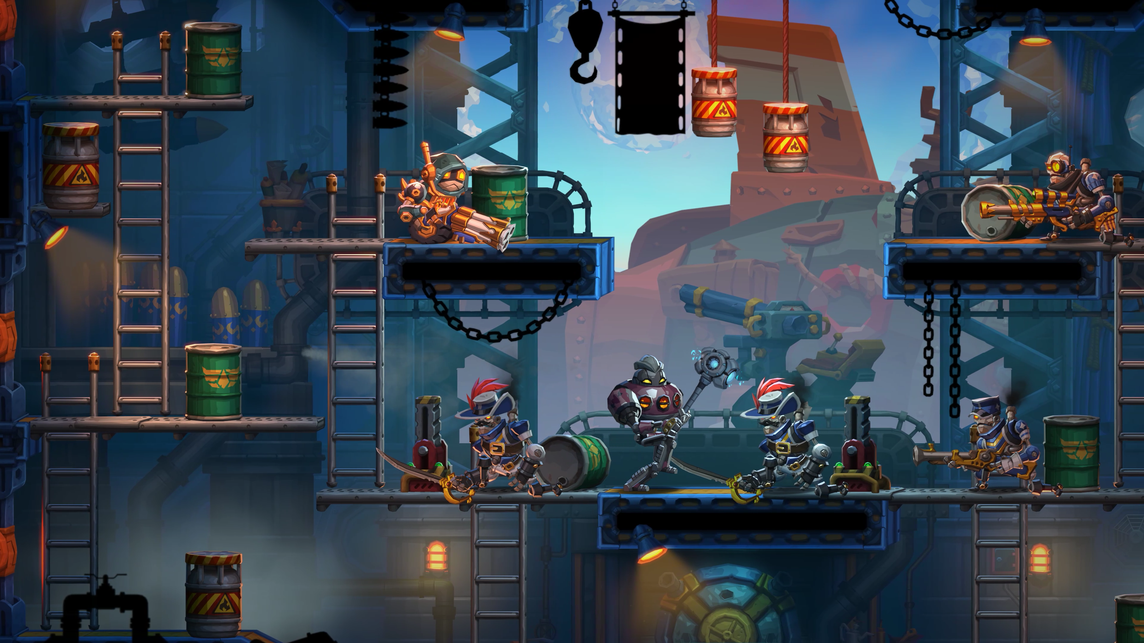 Обзор SteamWorld Heist 2: стратегии в открытом море