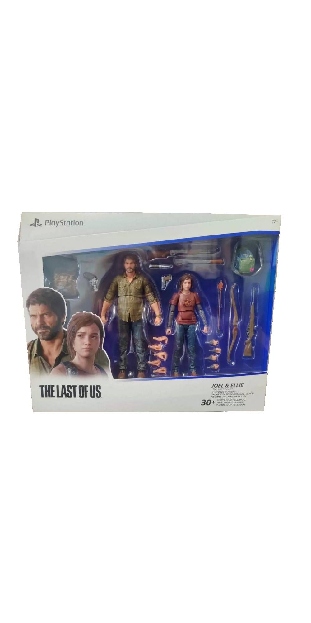 پلی استیشن دو بسته The Last Of Us را به مجموعه اکشن فیگور خود اضافه کرد 1 تصویر Spin Master PlayStation The Shapes Collection 1 12 Scale Joel & Ellie از The Last of Us figure.