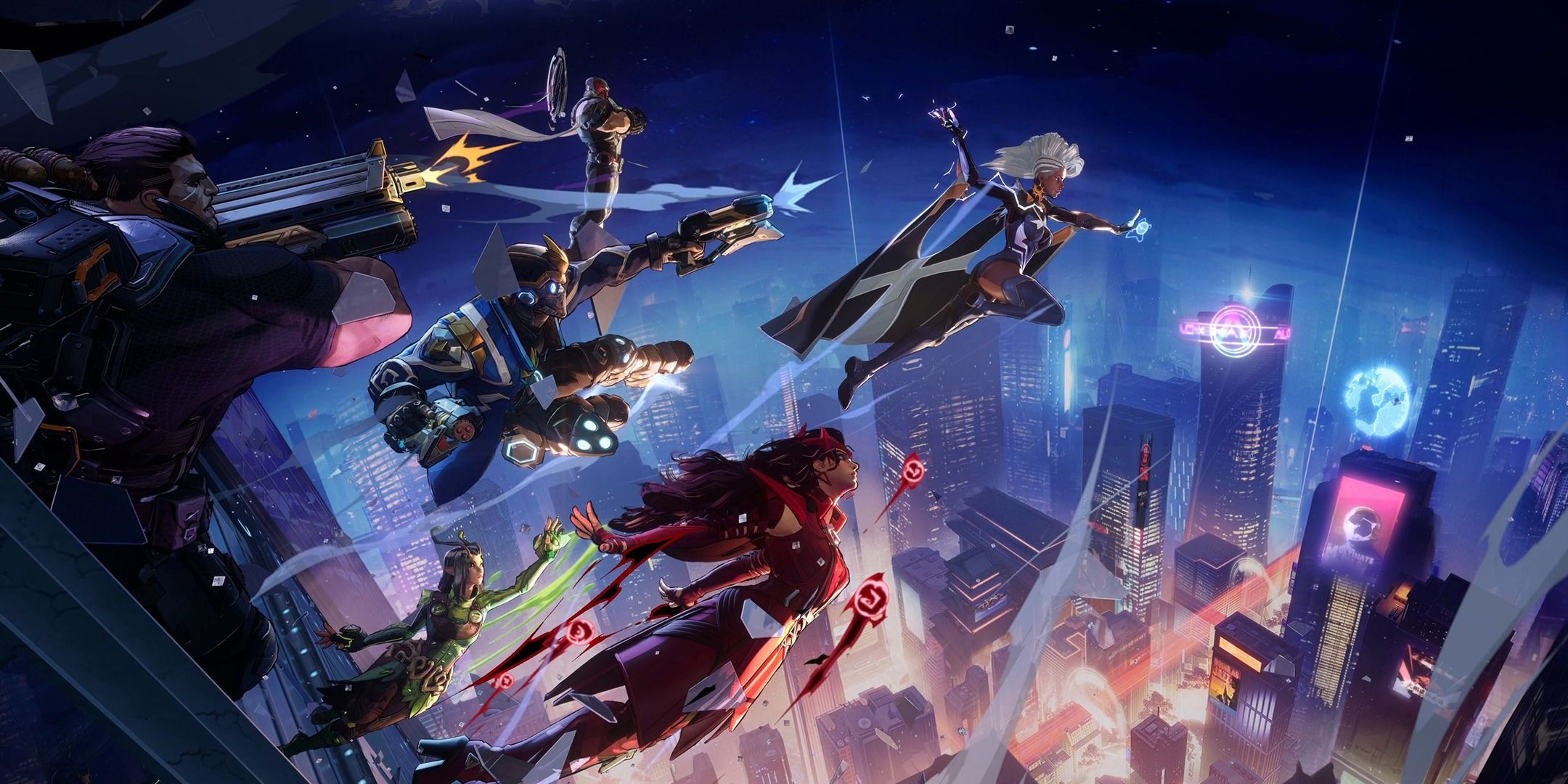 Marvel Rivals official image with characters.