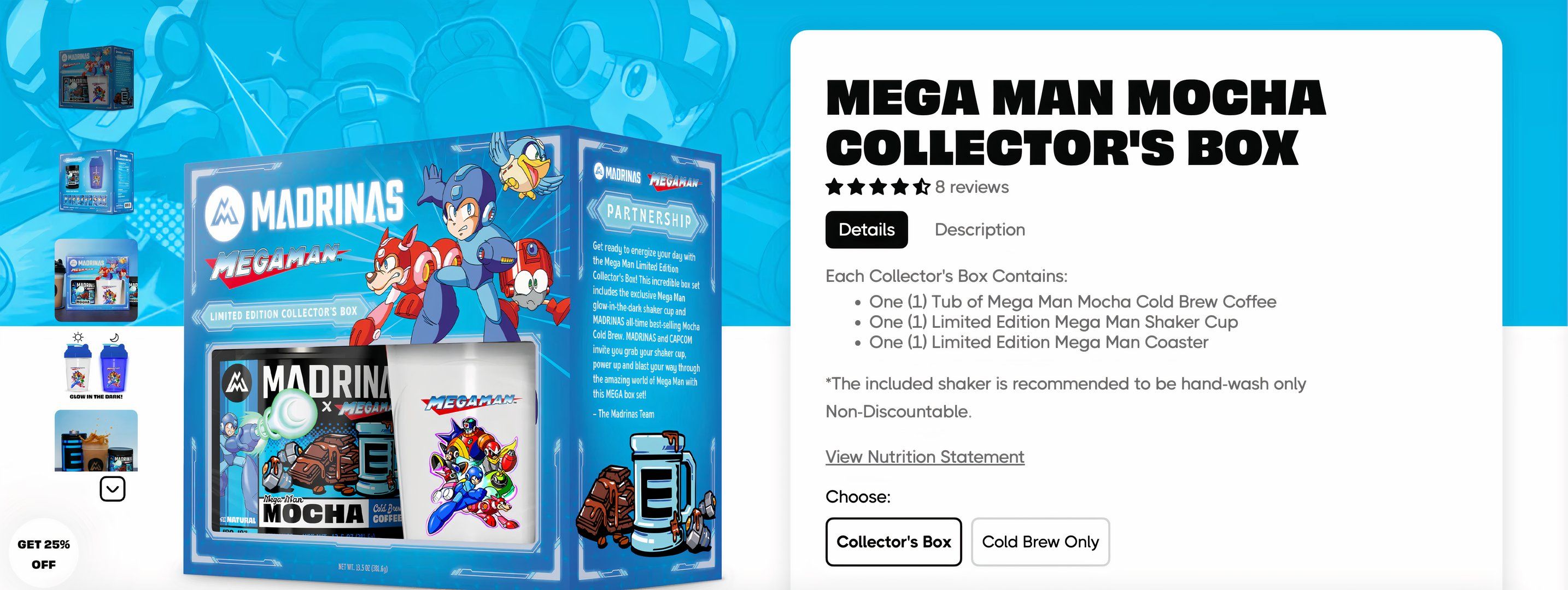 Mega Man Coffee Collaboration