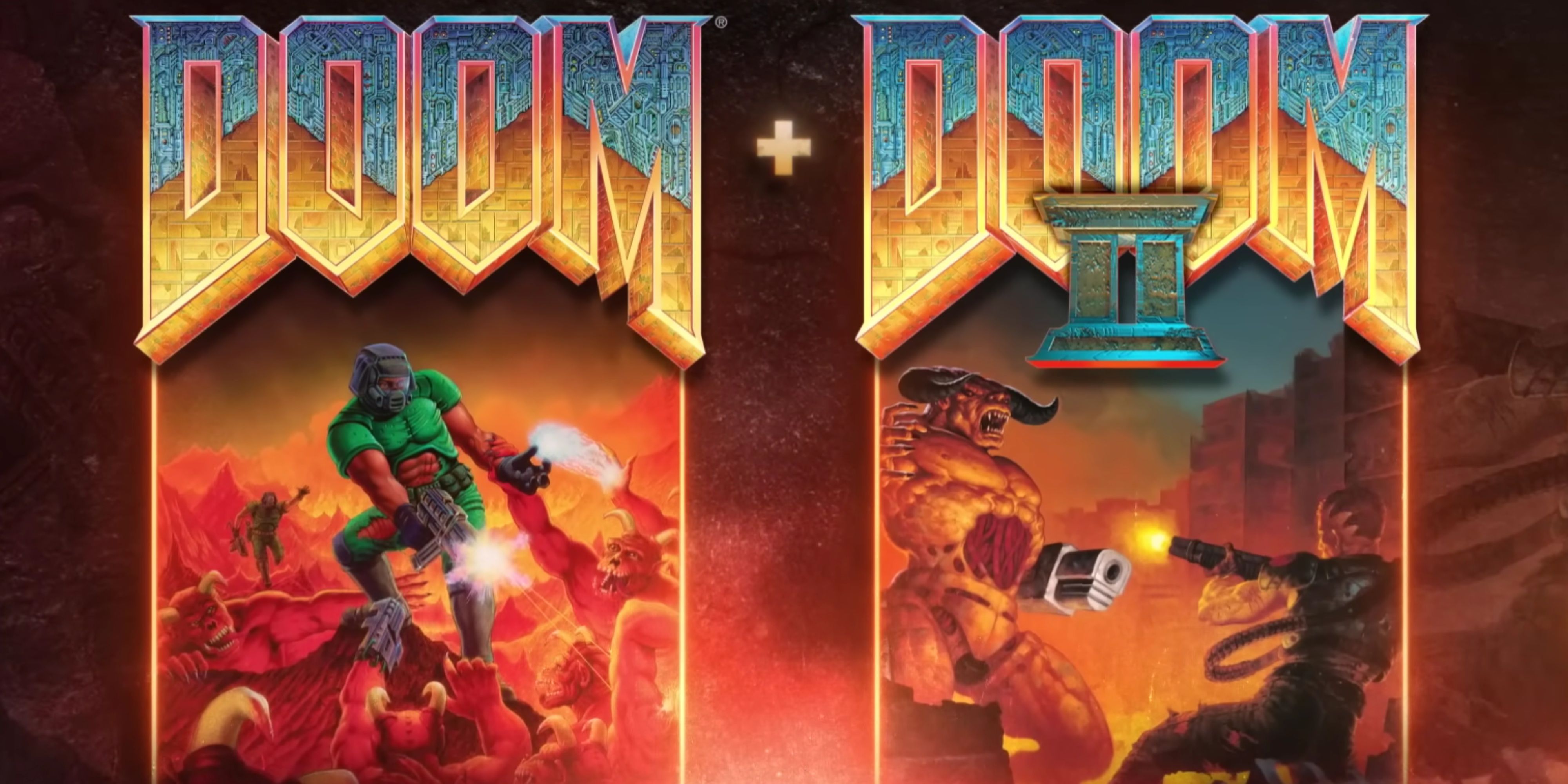 doom + doom 2 bundle art