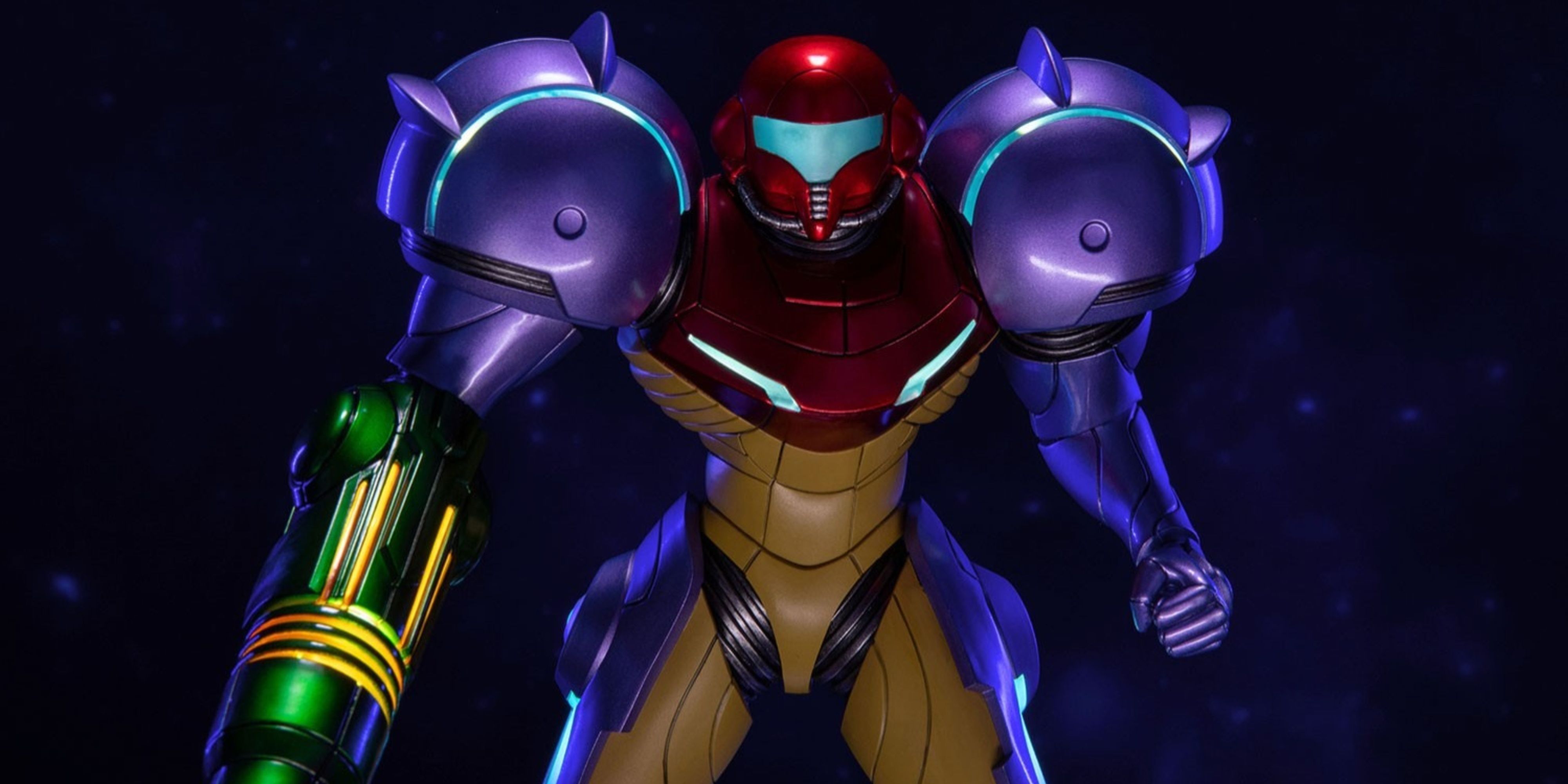 Самус в гравитационном костюме Metroid Prime теперь представляет собой статую, предоставленную первыми четырьмя фигурками