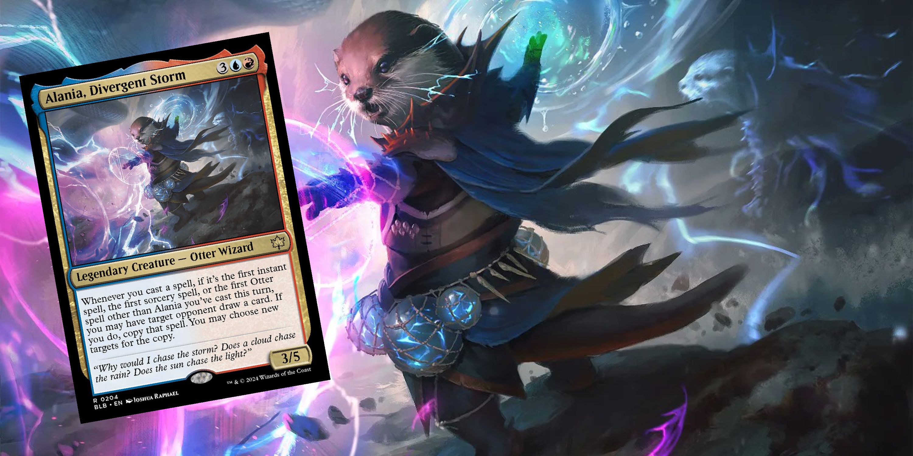 Как играть в Аланию, колоду Divergent Storm Commander в Magic: The Gathering