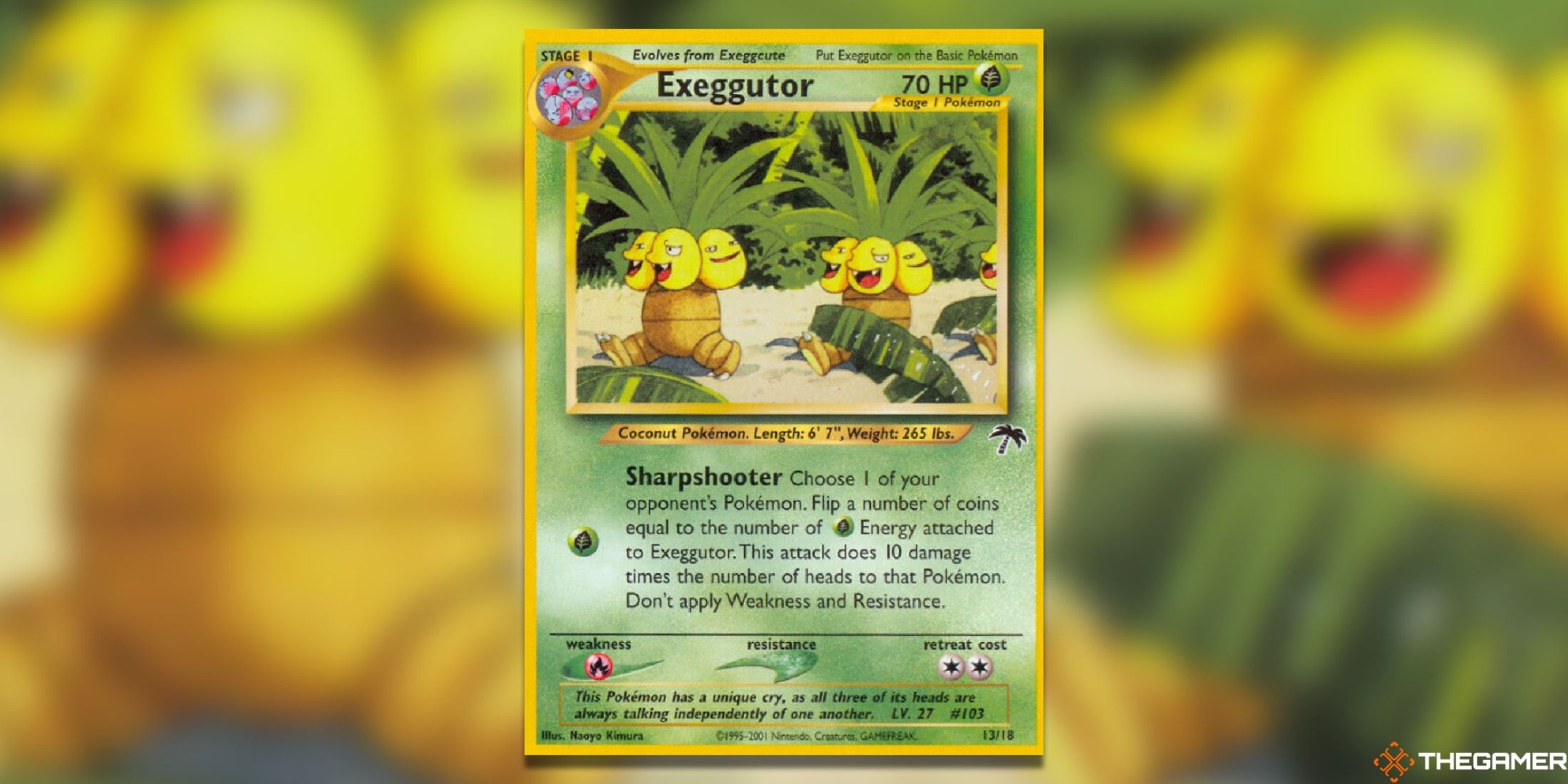 The Southern Isles Exeggutor promo in the Pokémon Trading Card Game.