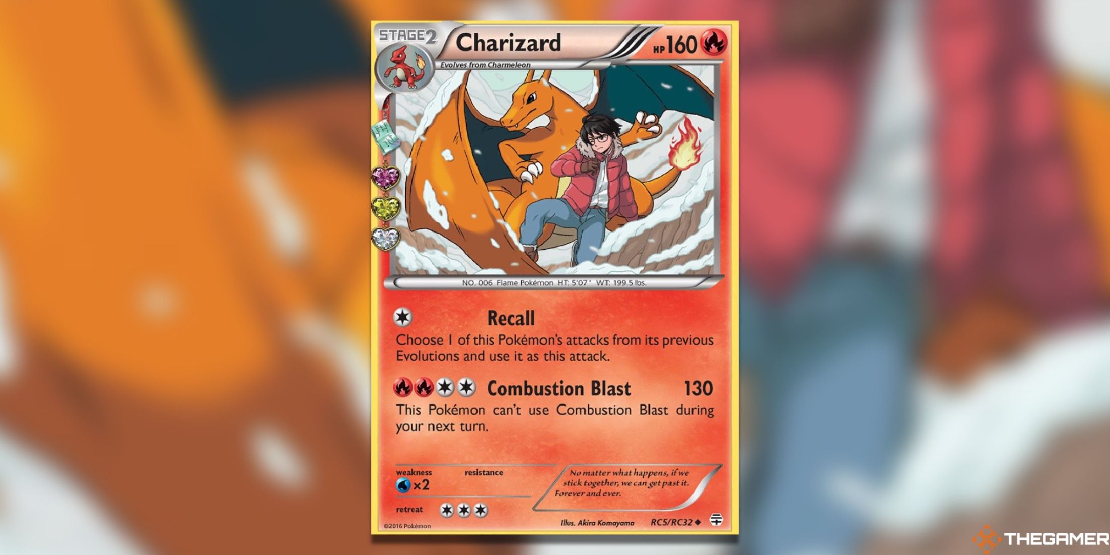 The Generation Charizard Uncommon from the Pokémon Trading Card Game.