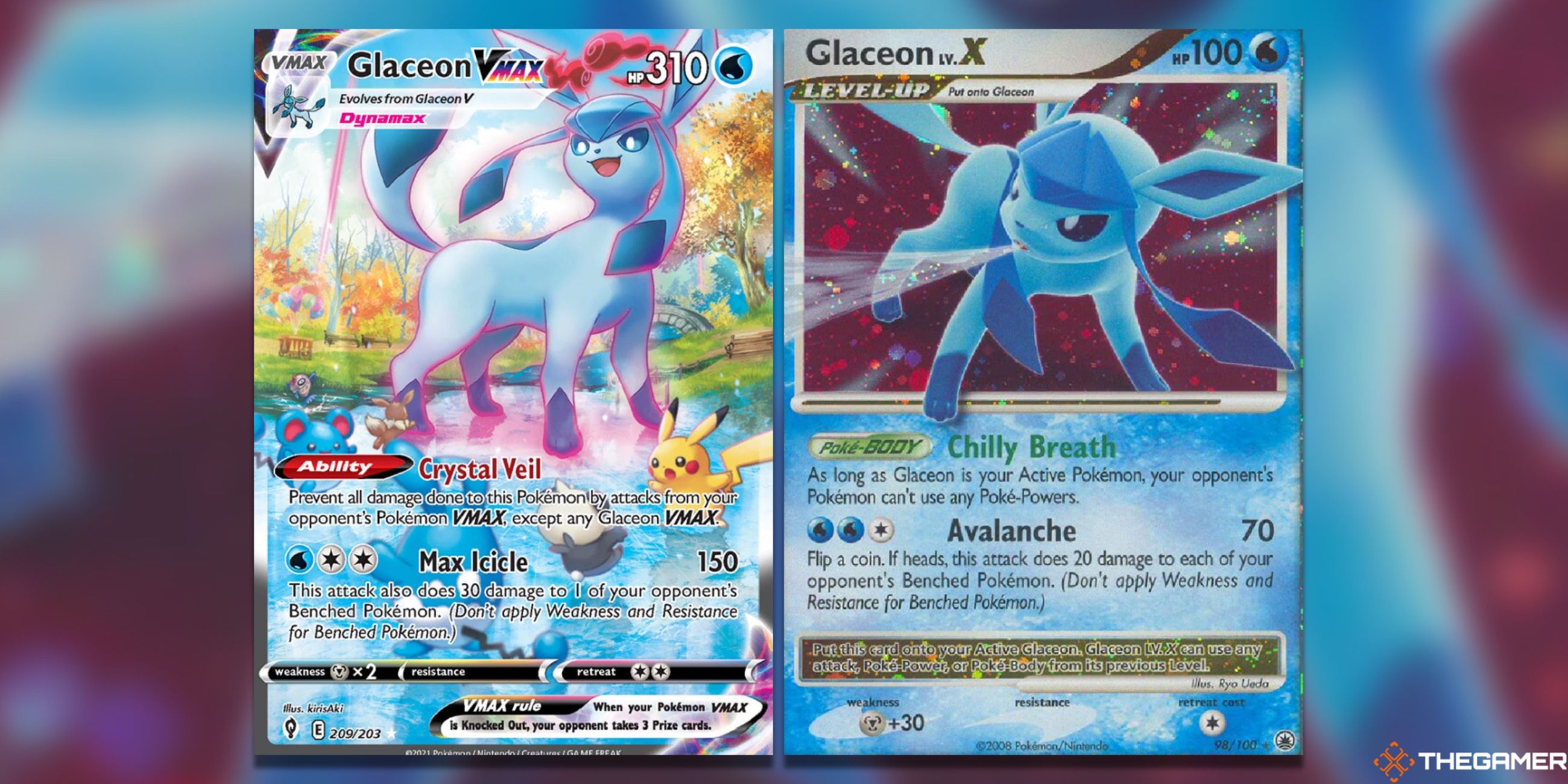 Самые дорогие карты Glaceon Pokemon TCG