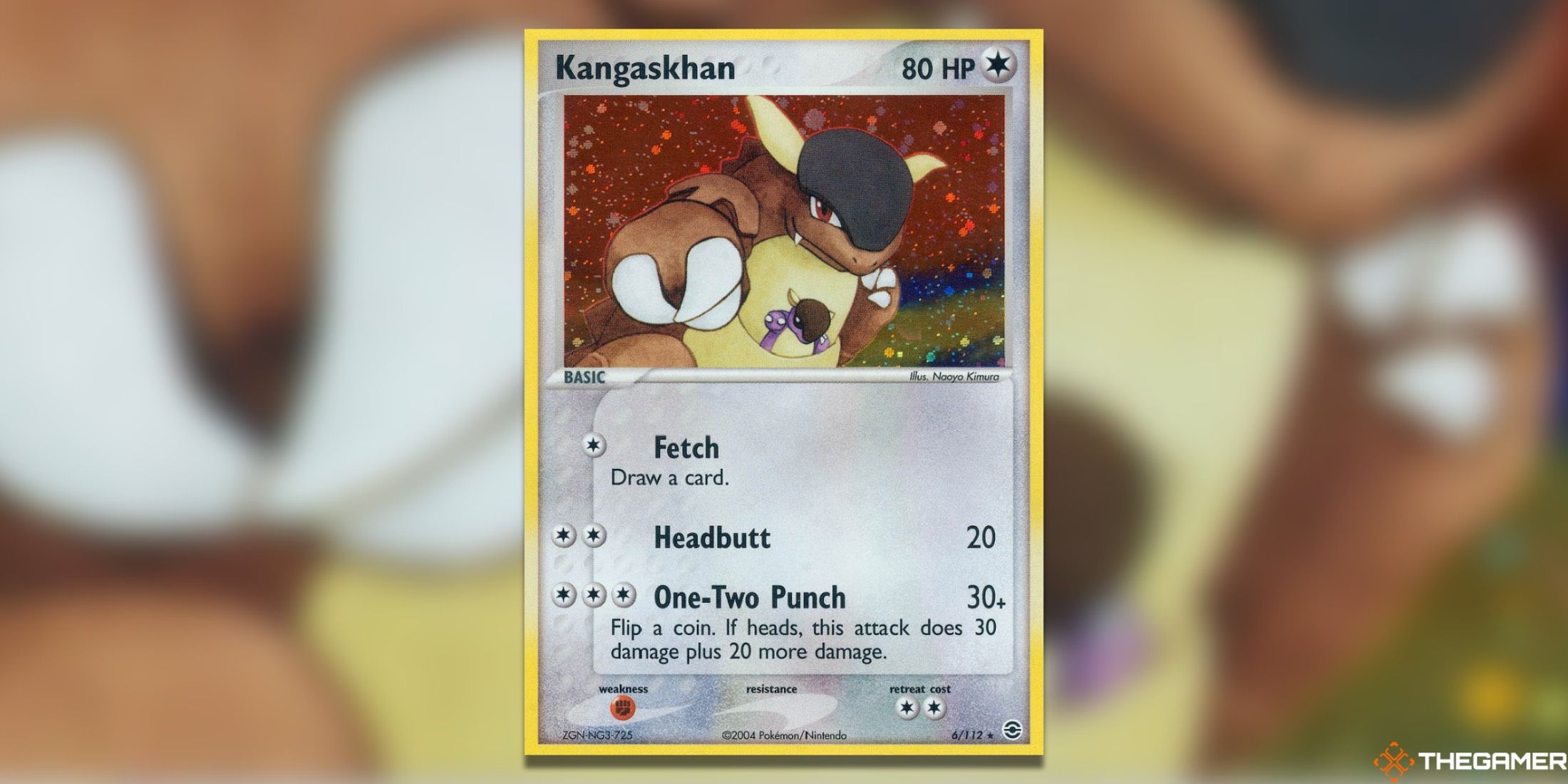 The Kangaskhan of FireRed & LeafGreen in the Pokémon Trading Card Game.