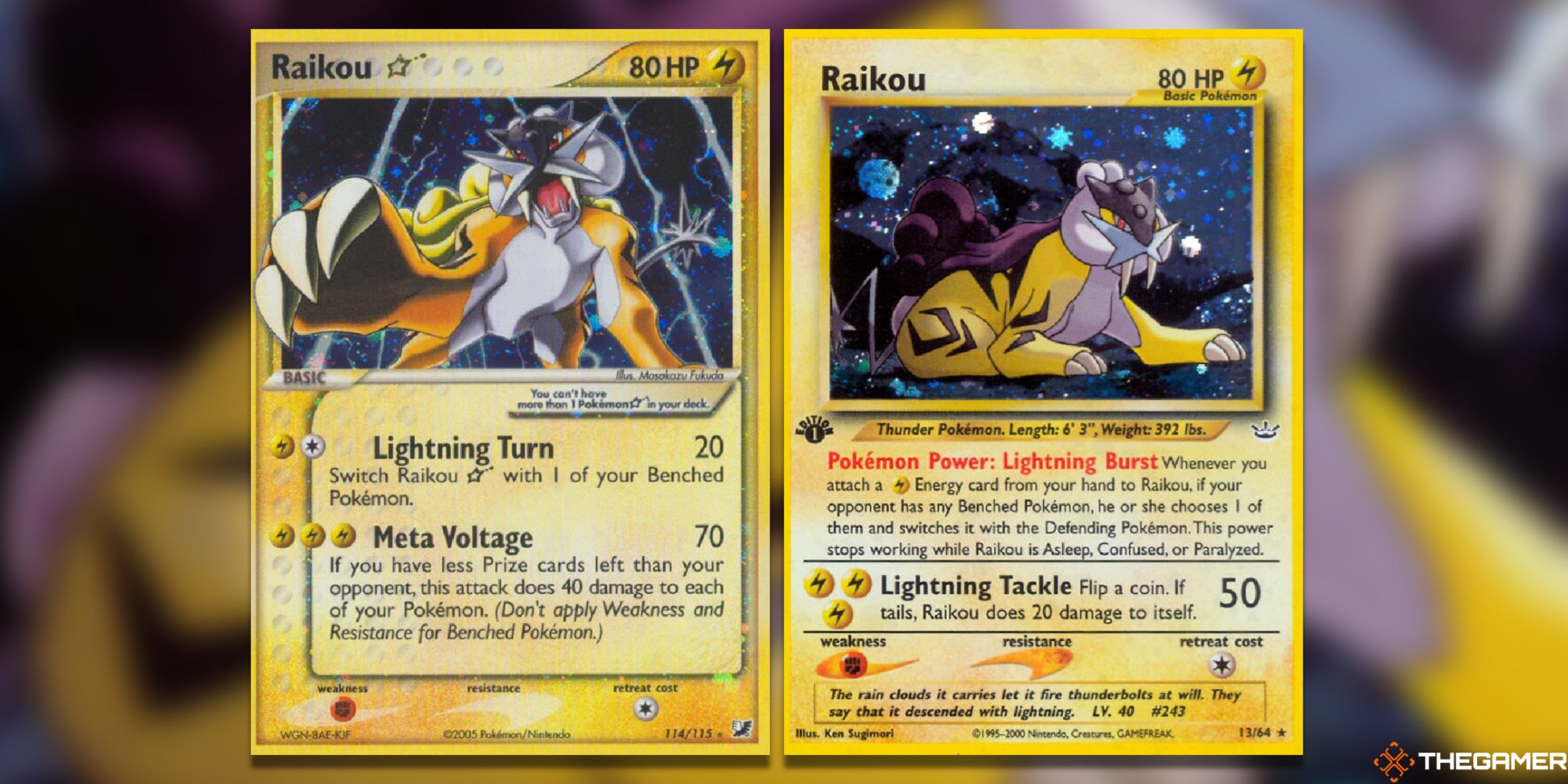 Самые дорогие карты Raikou Pokemon TCG