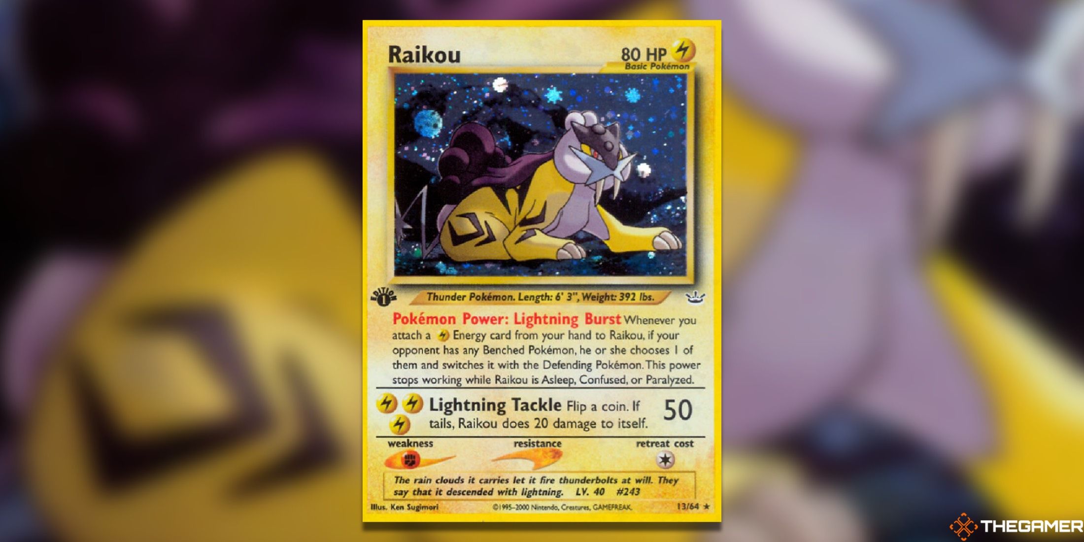 Самые дорогие карты Raikou Pokemon TCG