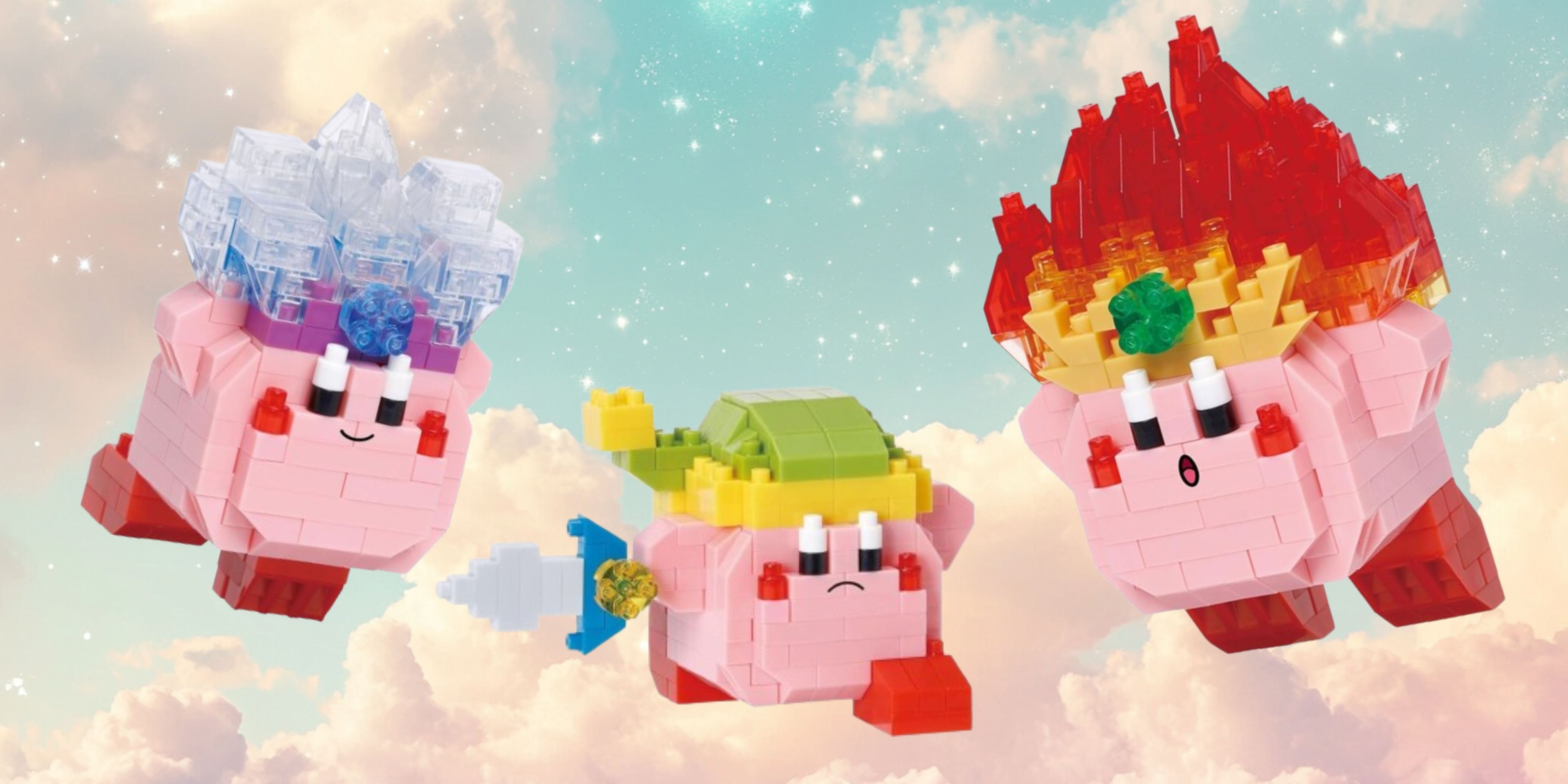 New Kirby Copy Ability Nanoblock Sets Are Up For Pre-Order On Amazon