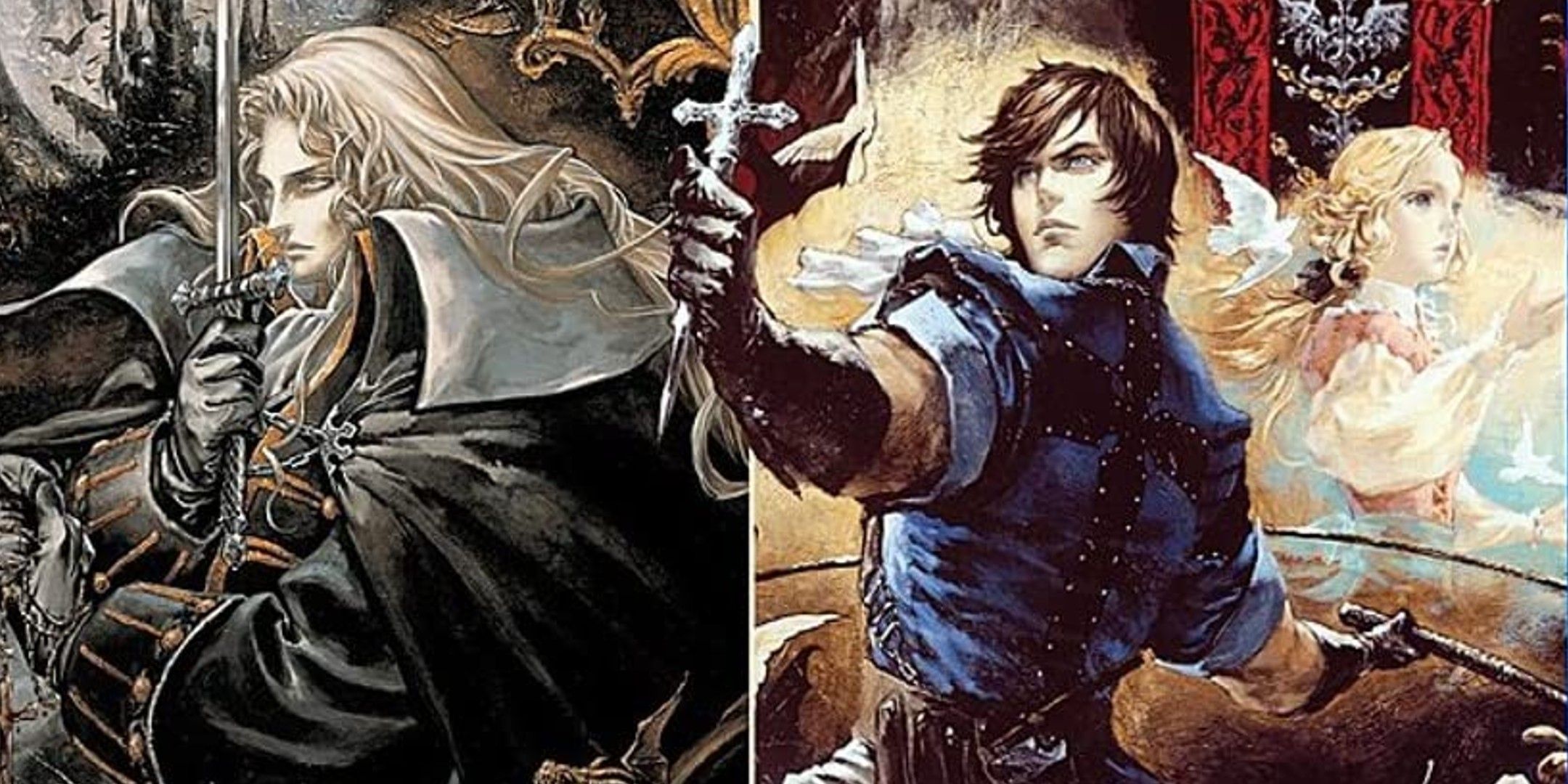 جلدهای ساید بای ساید Symphony of the Night و Rondo of Blood.