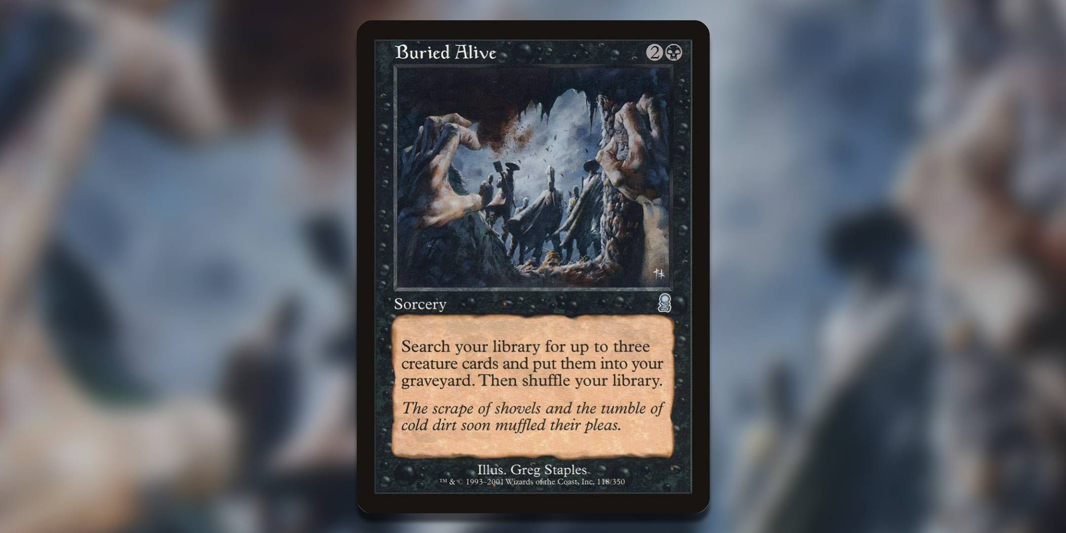 Screenshot from Buried Alive Odyssey MTG.