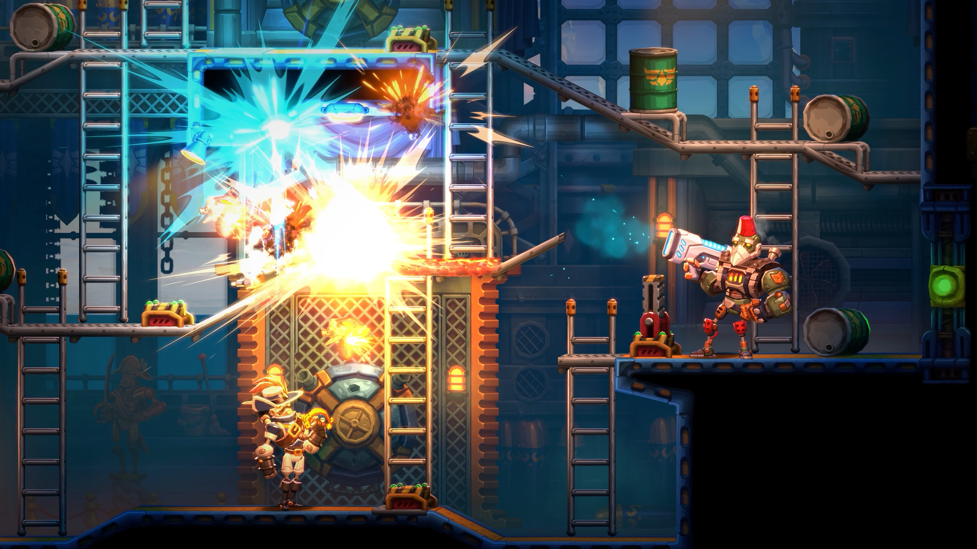 Обзор SteamWorld Heist 2: стратегии в открытом море